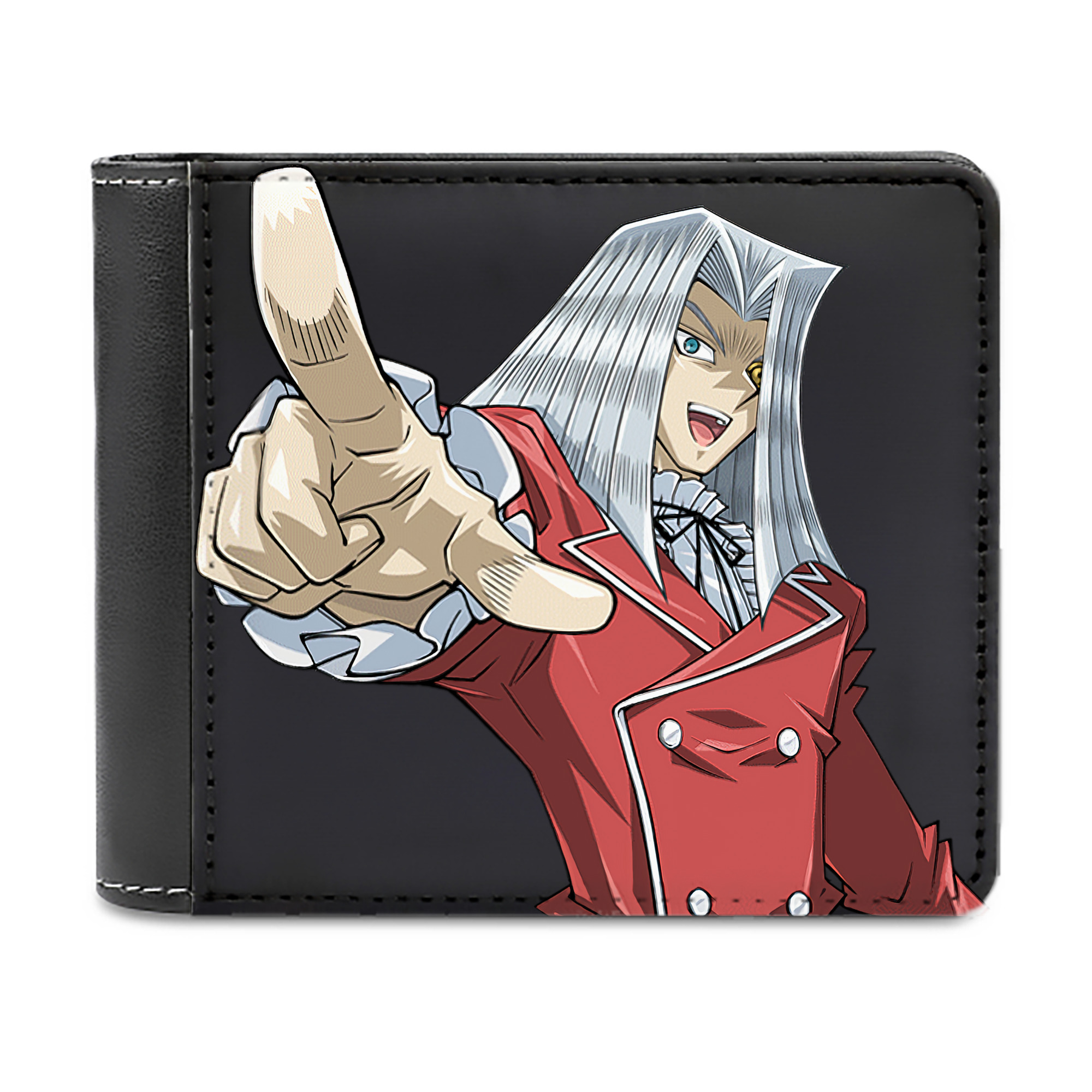 （画像用） 遊☆戯☆王 Yu-Gi-Oh! 二つ折り革財布