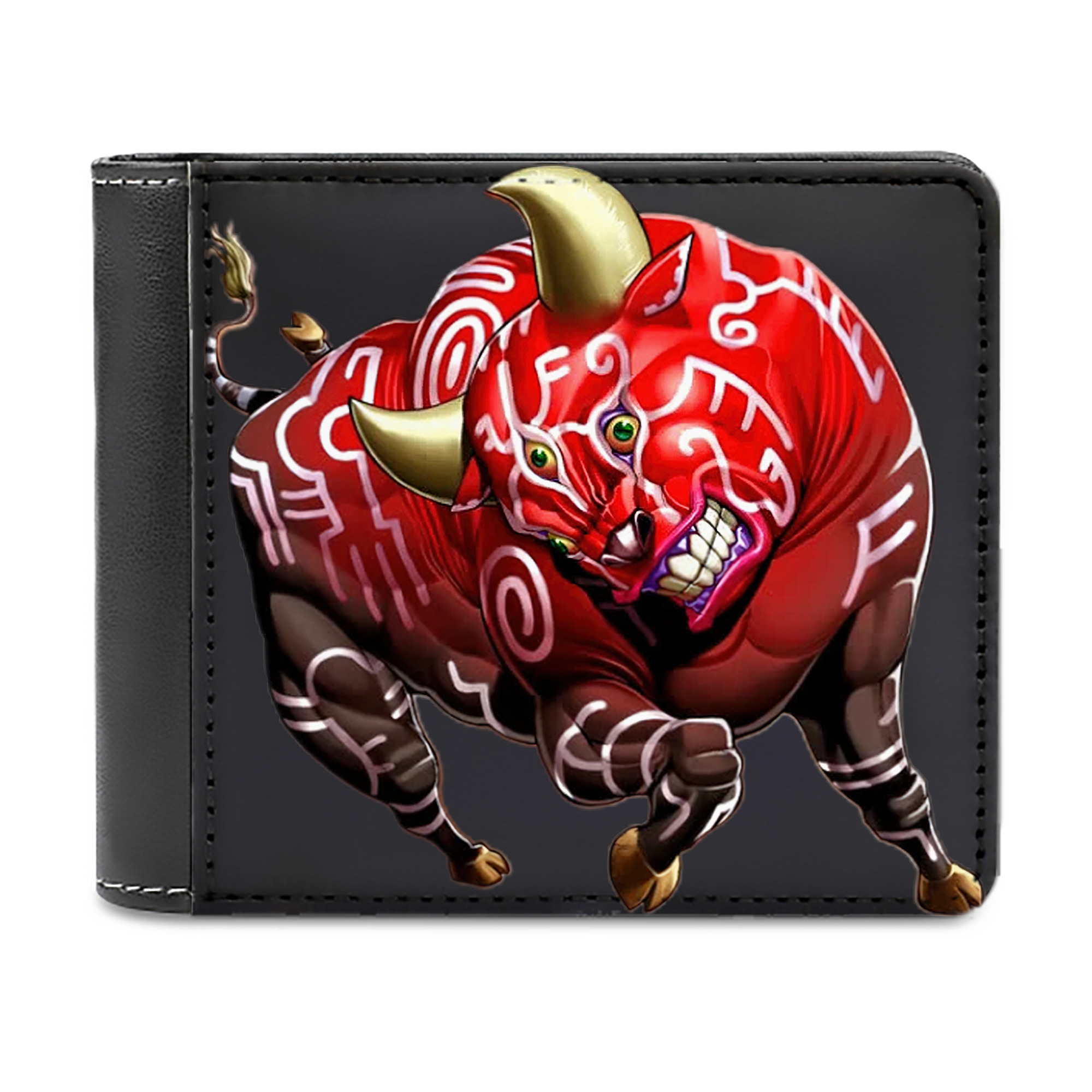（画像用） 遊☆戯☆王 Yu-Gi-Oh! 二つ折り革財布