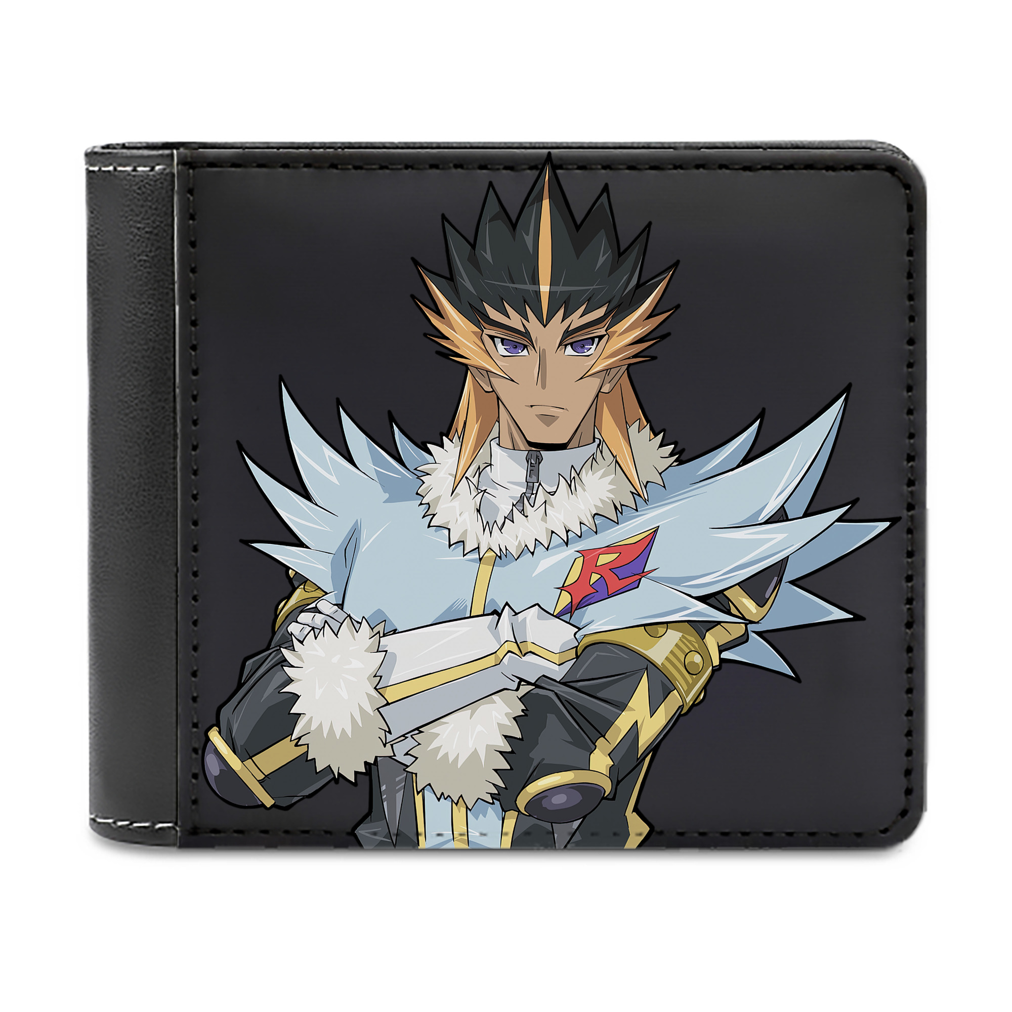 （画像用） 遊☆戯☆王 Yu-Gi-Oh! 二つ折り革財布