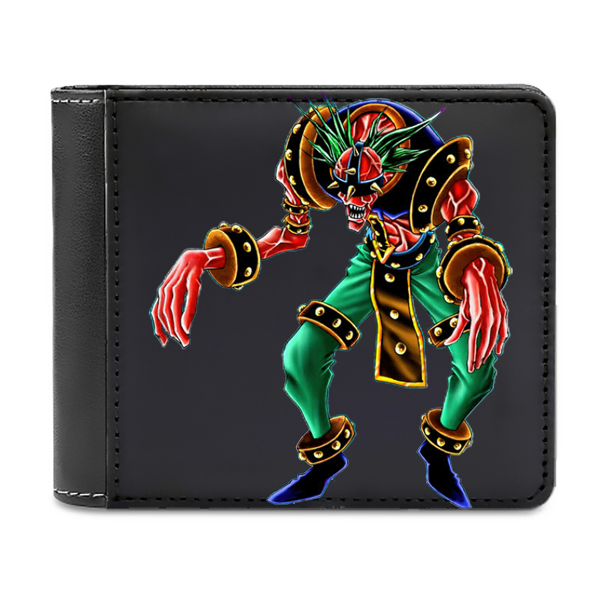 （画像用） 遊☆戯☆王 Yu-Gi-Oh! 二つ折り革財布