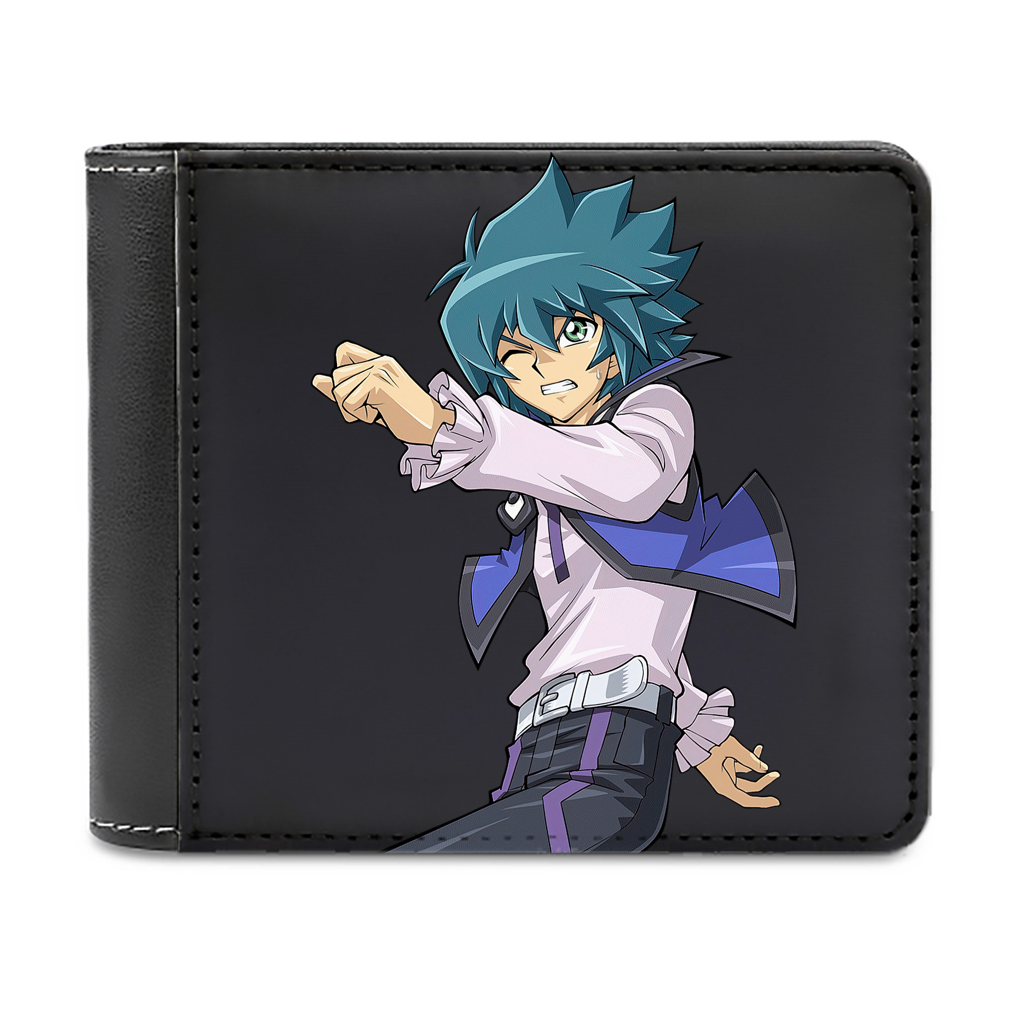 （画像用） 遊☆戯☆王 Yu-Gi-Oh! 二つ折り革財布