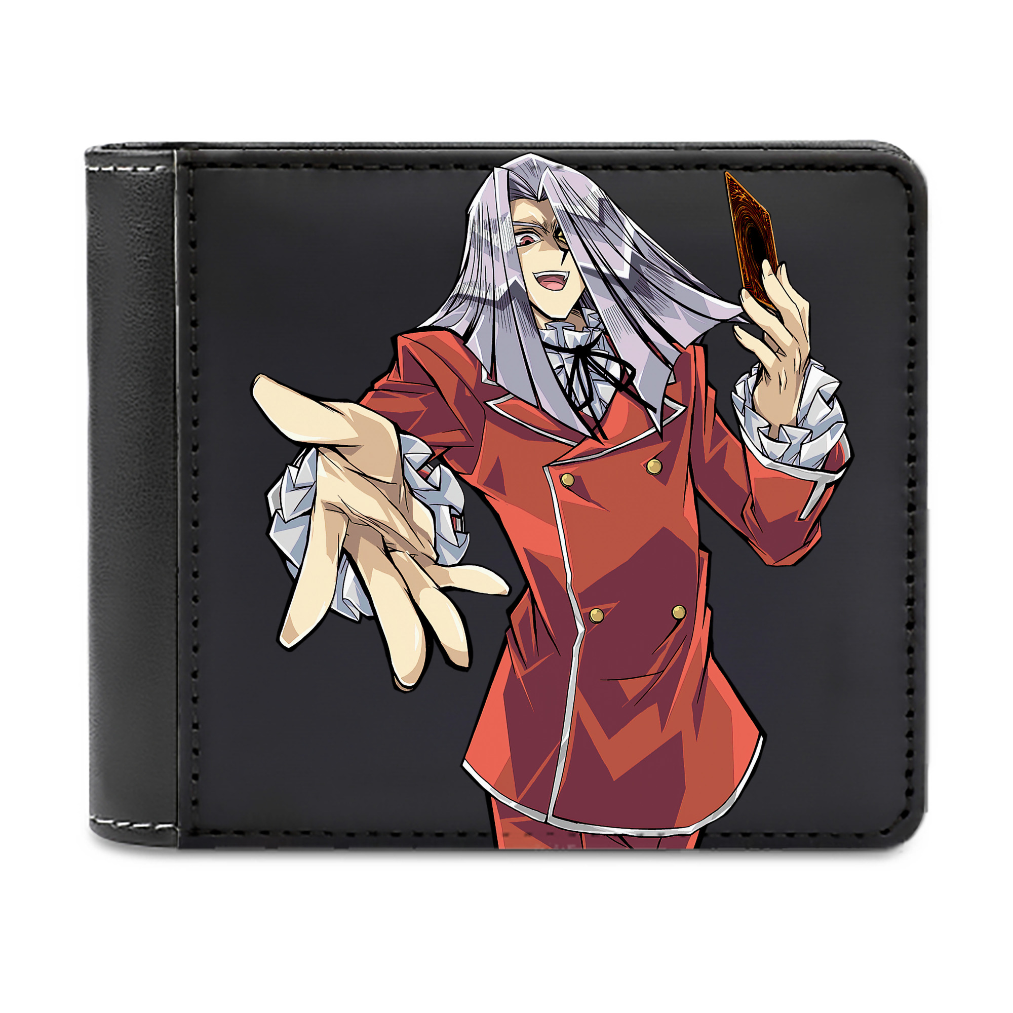 （画像用） 遊☆戯☆王 Yu-Gi-Oh! 二つ折り革財布