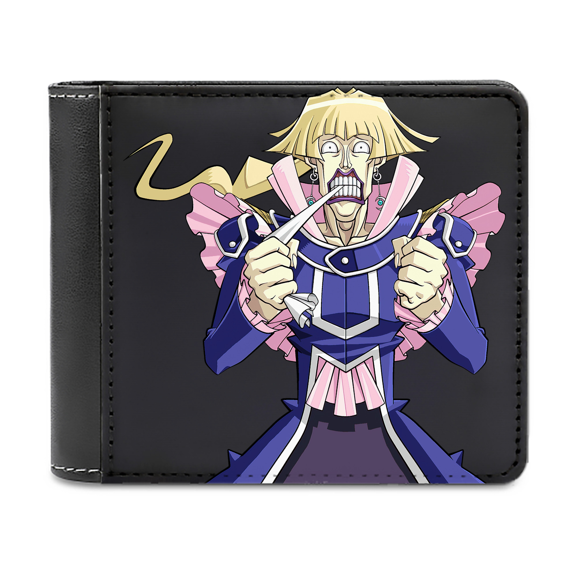 （画像用） 遊☆戯☆王 Yu-Gi-Oh! 二つ折り革財布