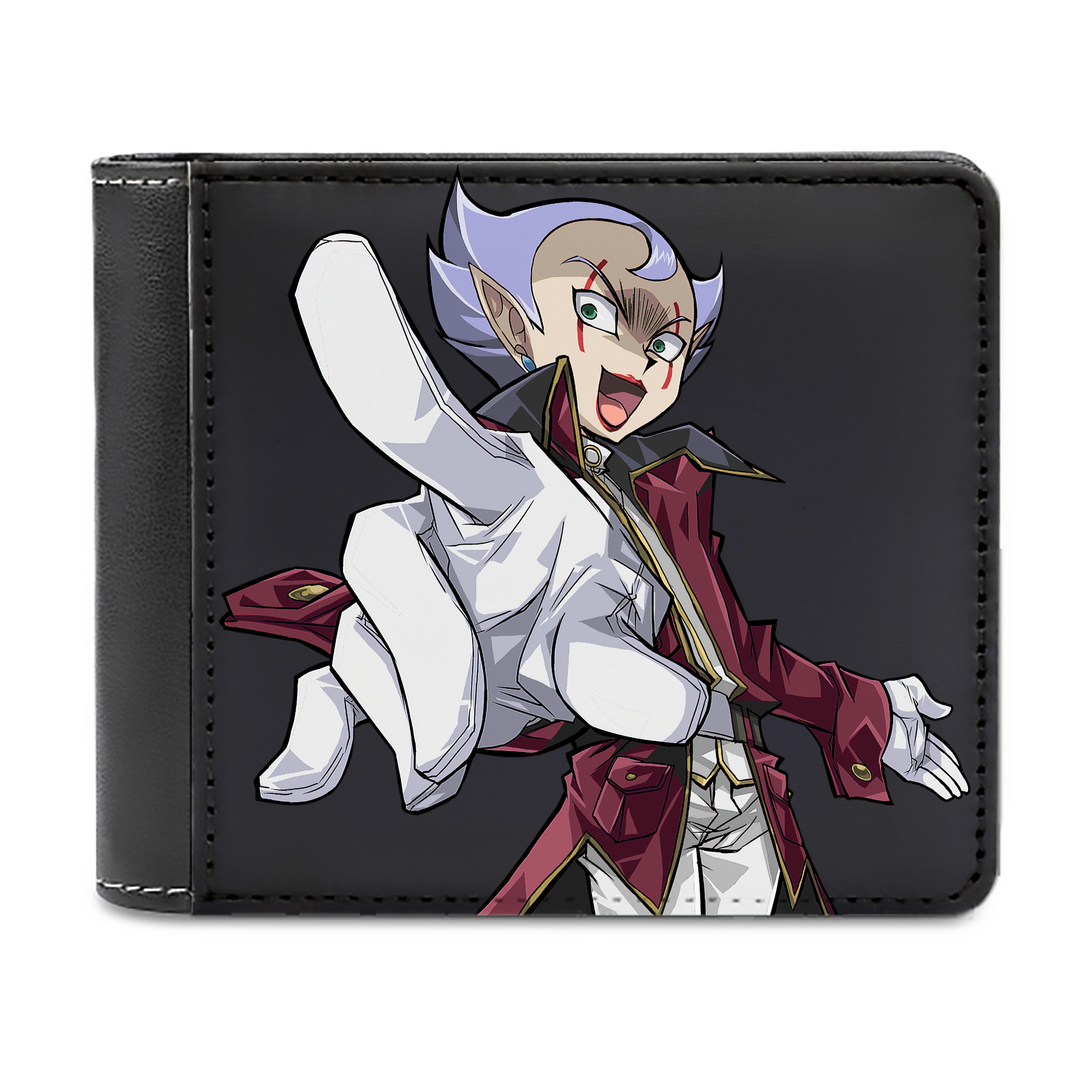 （画像用） 遊☆戯☆王 Yu-Gi-Oh! 二つ折り革財布