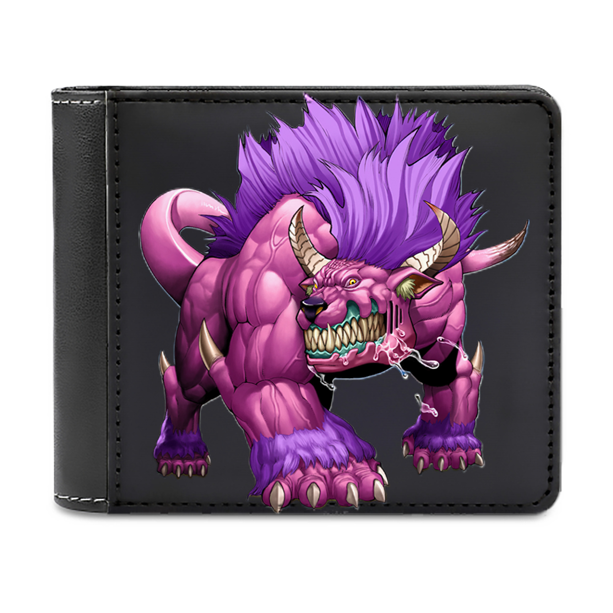 （画像用） 遊☆戯☆王 Yu-Gi-Oh! 二つ折り革財布