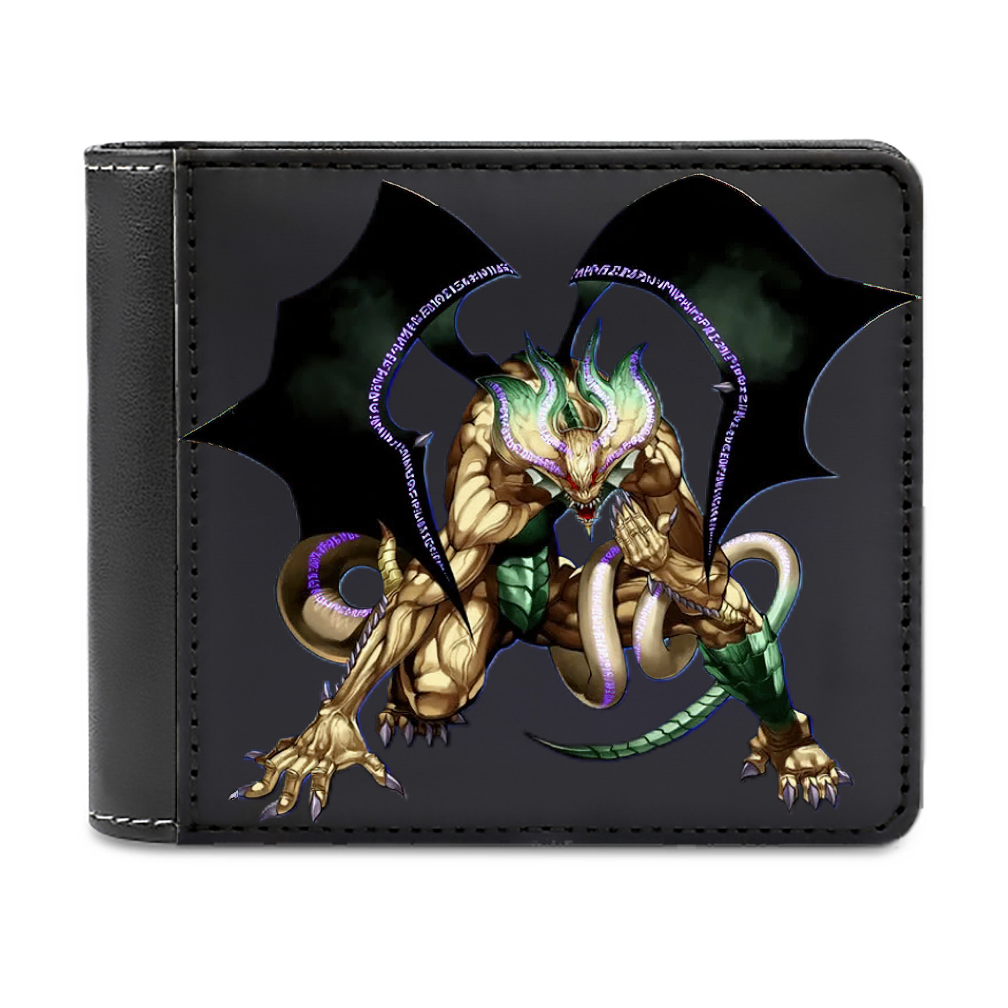 （画像用） 遊☆戯☆王 Yu-Gi-Oh! 二つ折り革財布