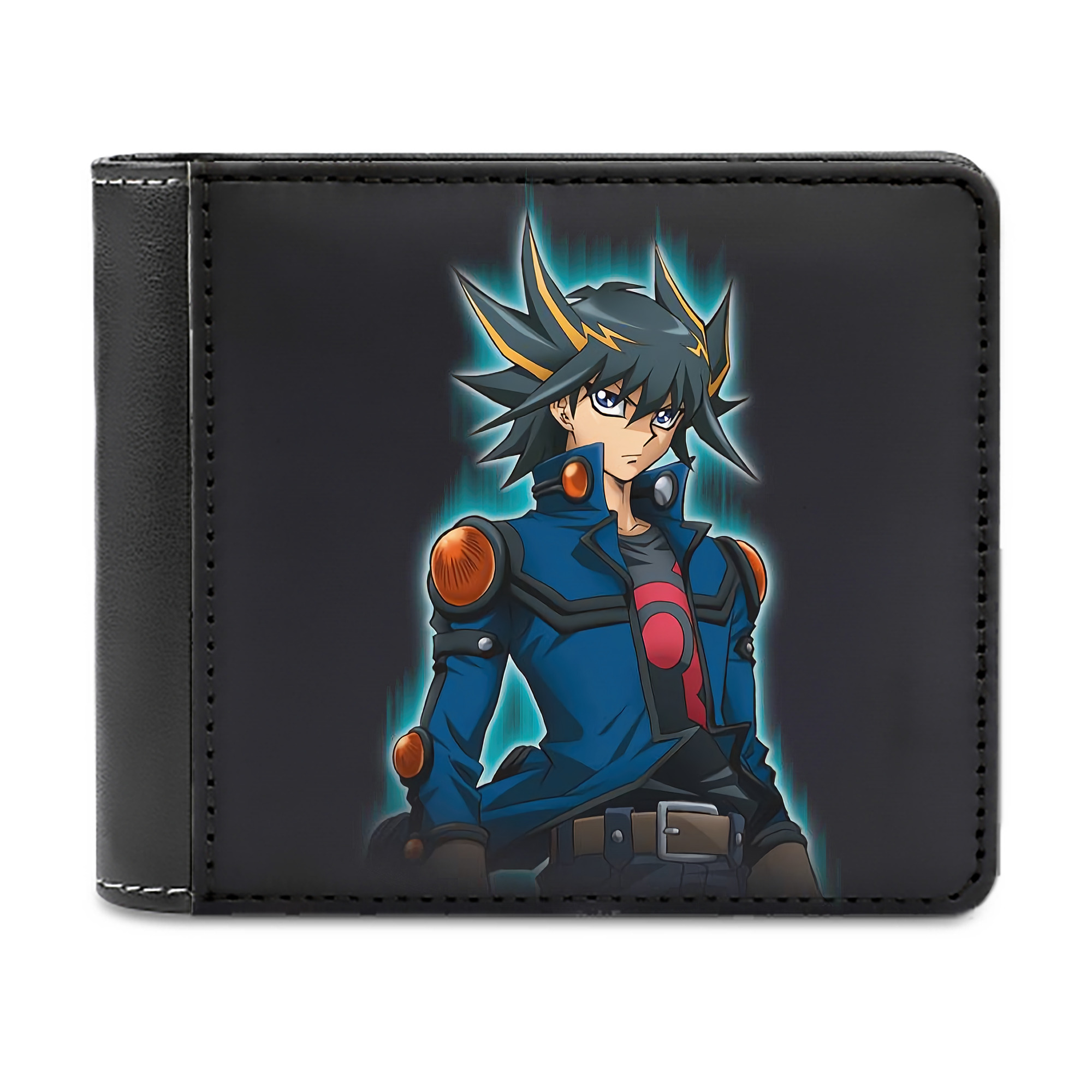 （画像用） 遊☆戯☆王 Yu-Gi-Oh! 二つ折り革財布
