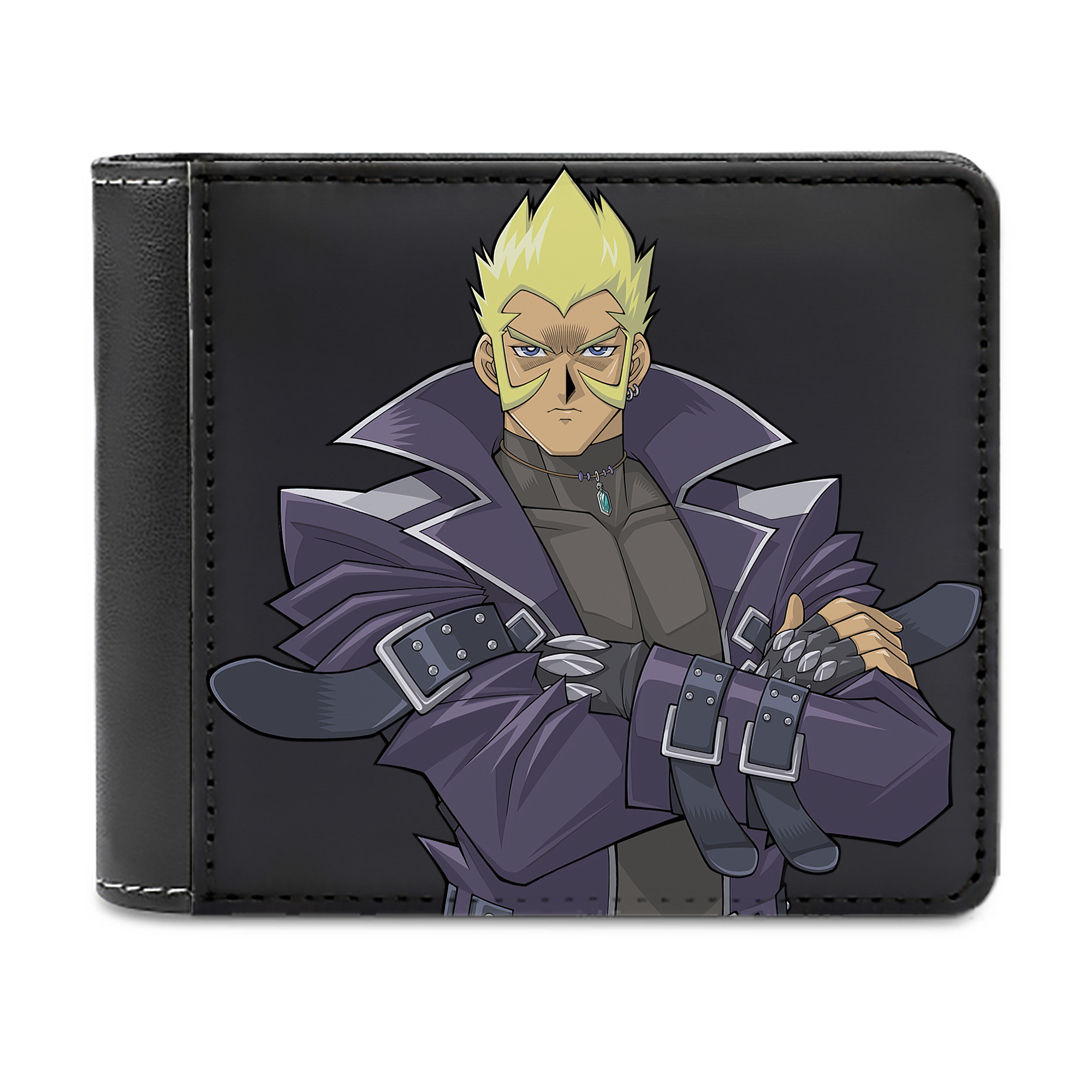 （画像用） 遊☆戯☆王 Yu-Gi-Oh! 二つ折り革財布