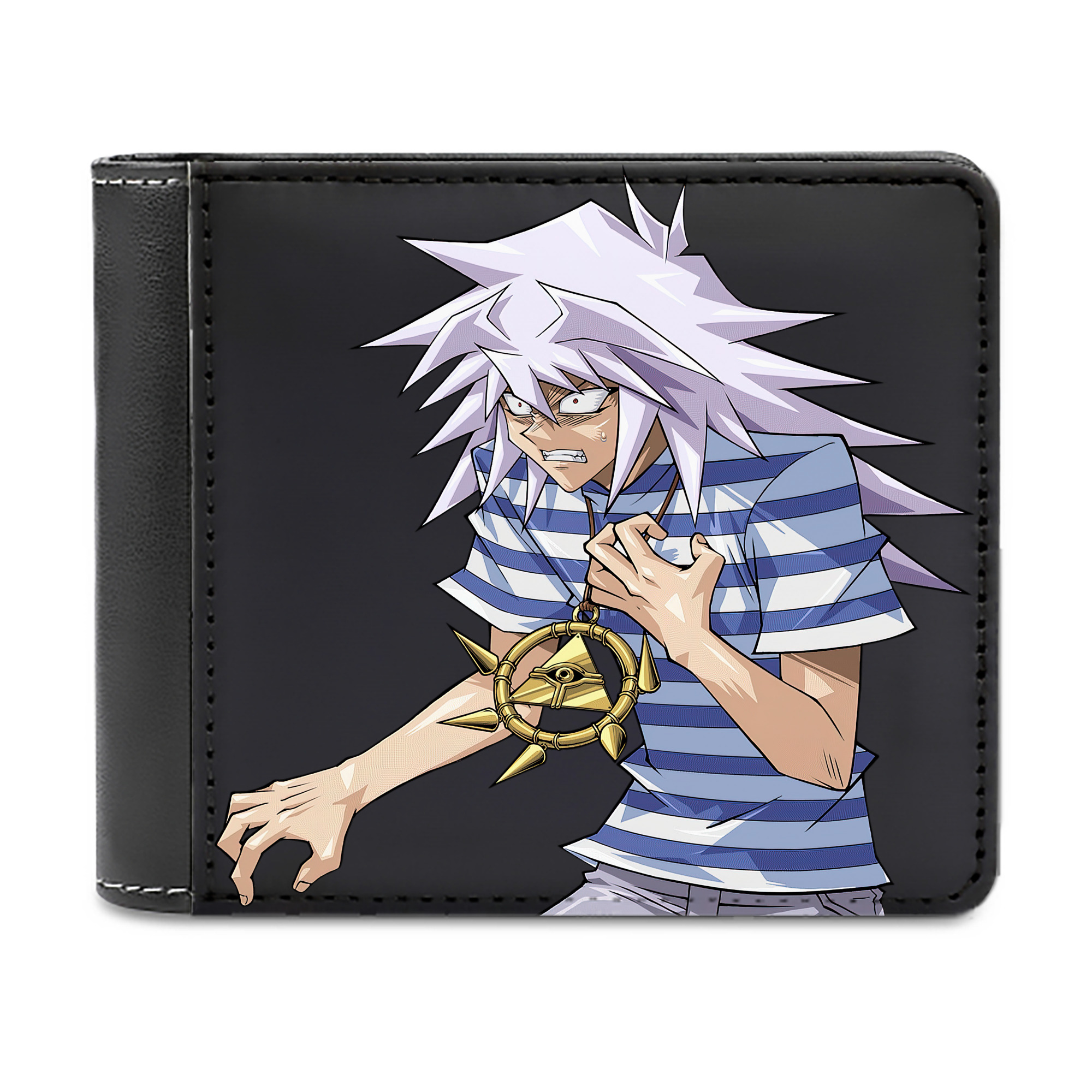 （画像用） 遊☆戯☆王 Yu-Gi-Oh! 二つ折り革財布