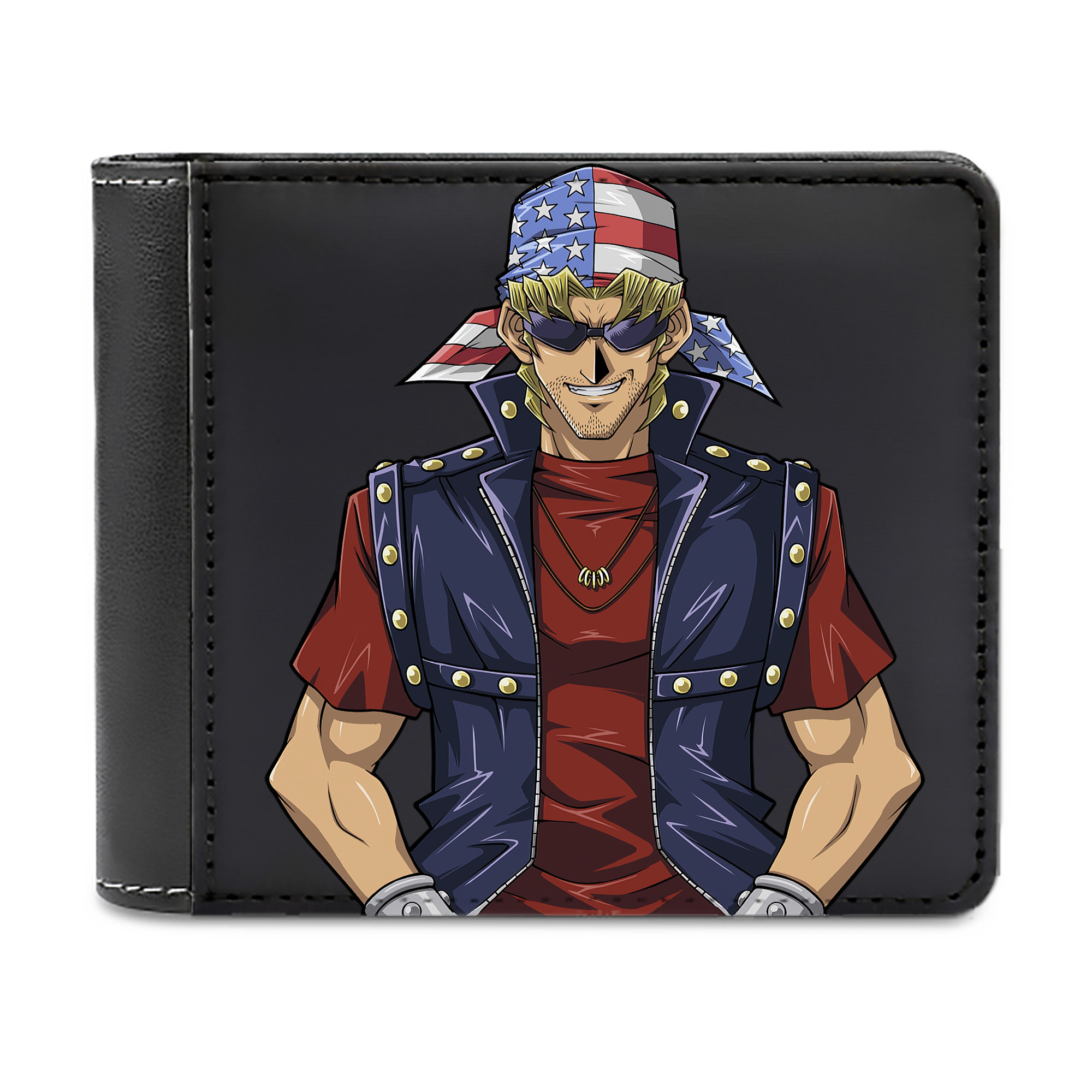 （画像用） 遊☆戯☆王 Yu-Gi-Oh! 二つ折り革財布