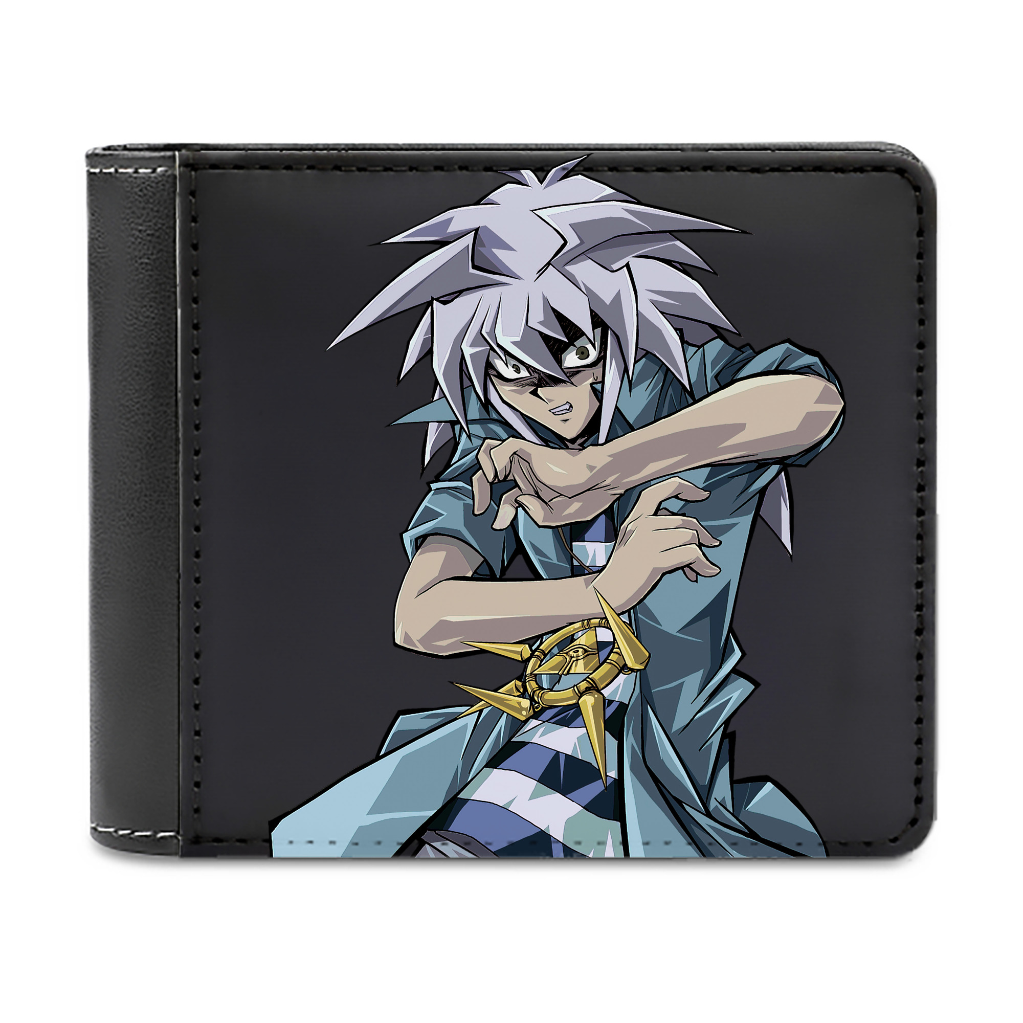 （画像用） 遊☆戯☆王 Yu-Gi-Oh! 二つ折り革財布