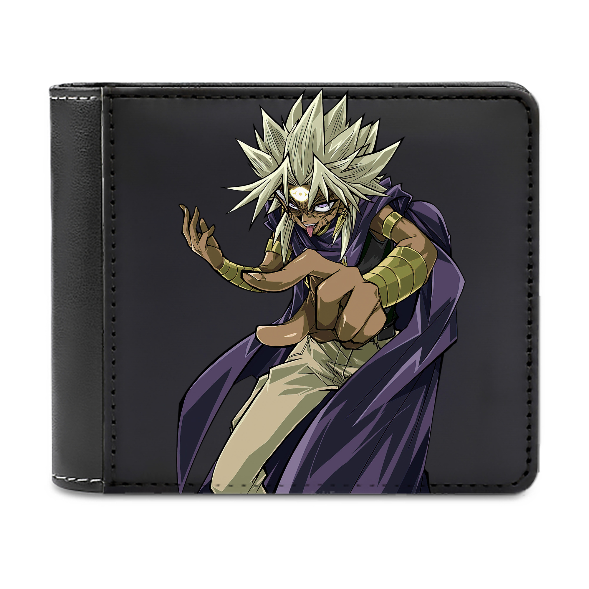 （画像用） 遊☆戯☆王 Yu-Gi-Oh! 二つ折り革財布