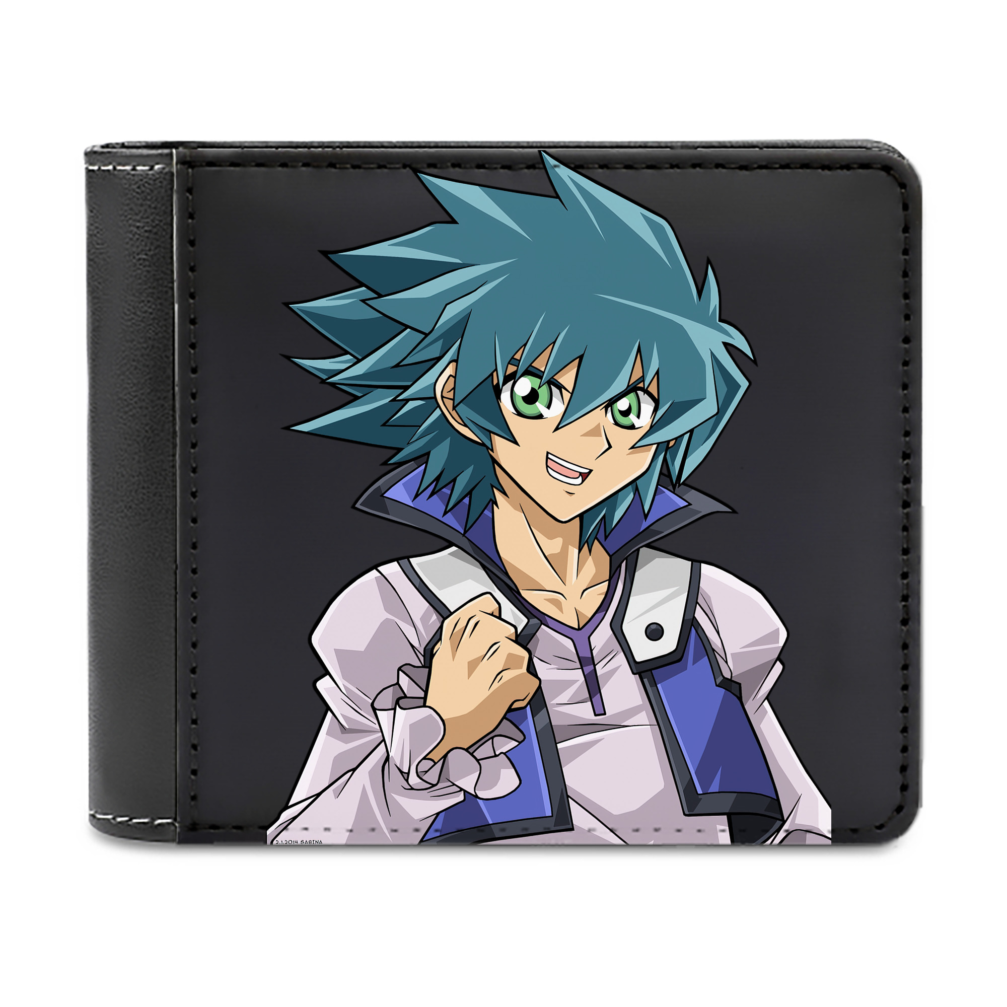 （画像用） 遊☆戯☆王 Yu-Gi-Oh! 二つ折り革財布