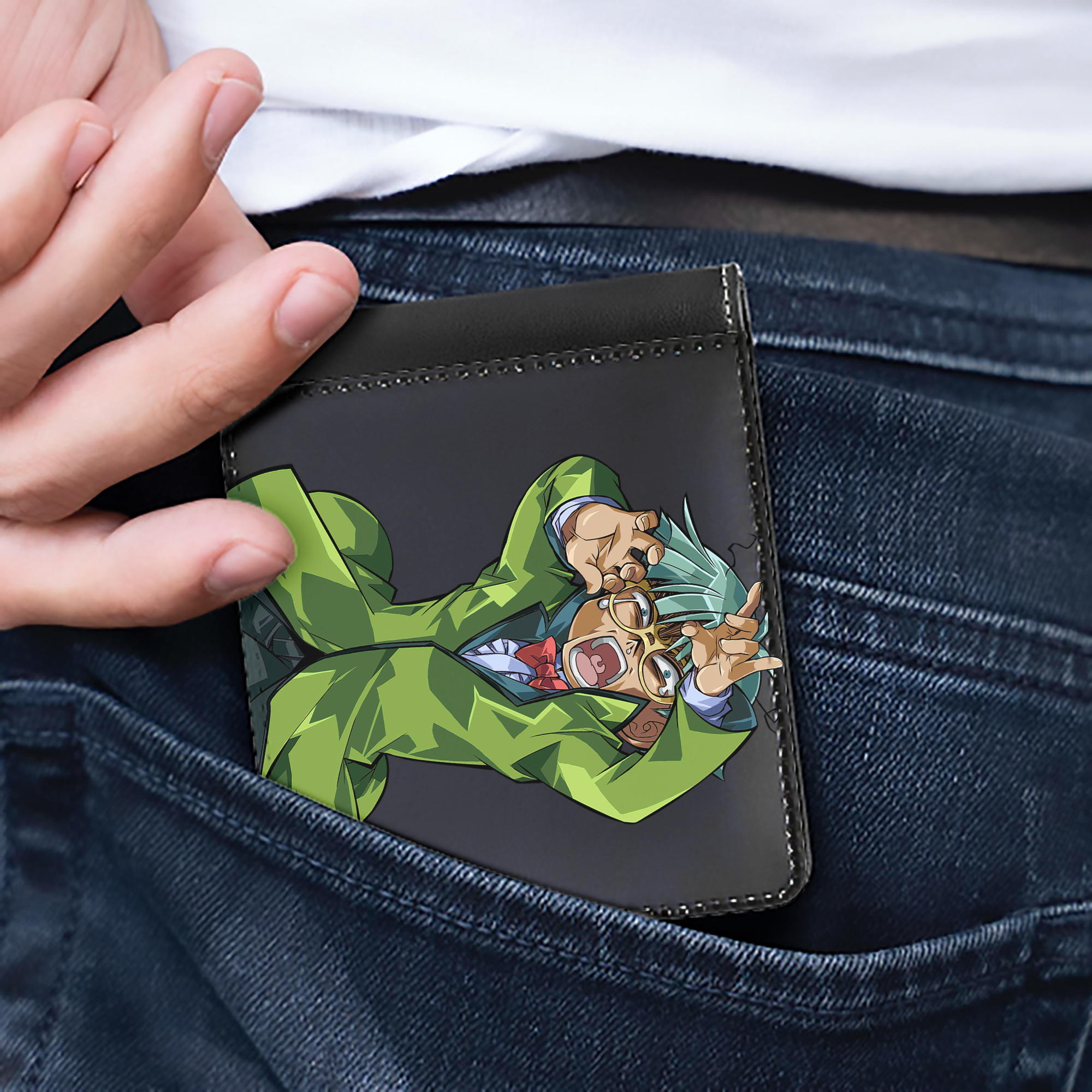 （画像用） 遊☆戯☆王 Yu-Gi-Oh! 二つ折り革財布