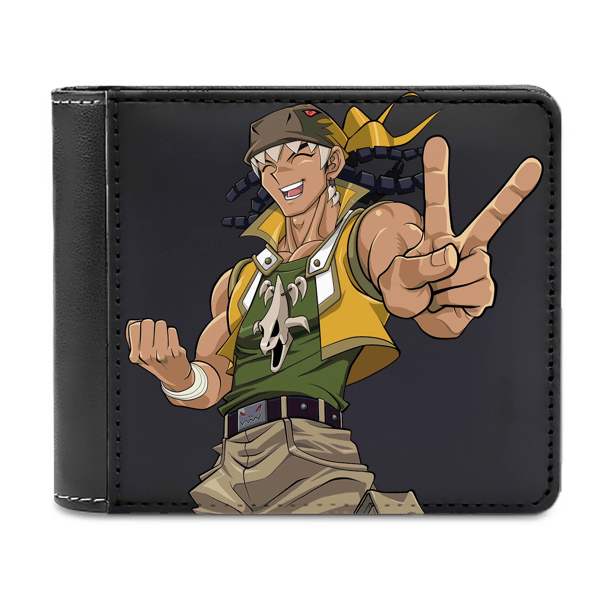 （画像用） 遊☆戯☆王 Yu-Gi-Oh! 二つ折り革財布
