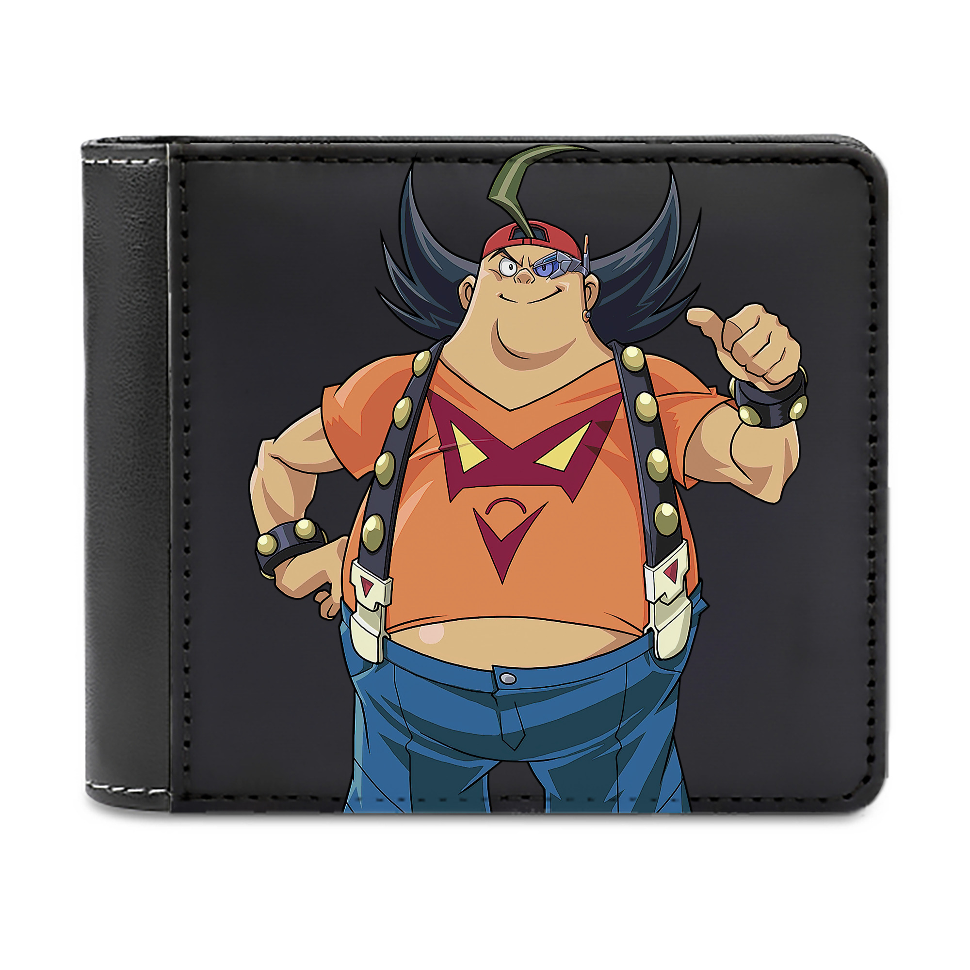（画像用） 遊☆戯☆王 Yu-Gi-Oh! 二つ折り革財布