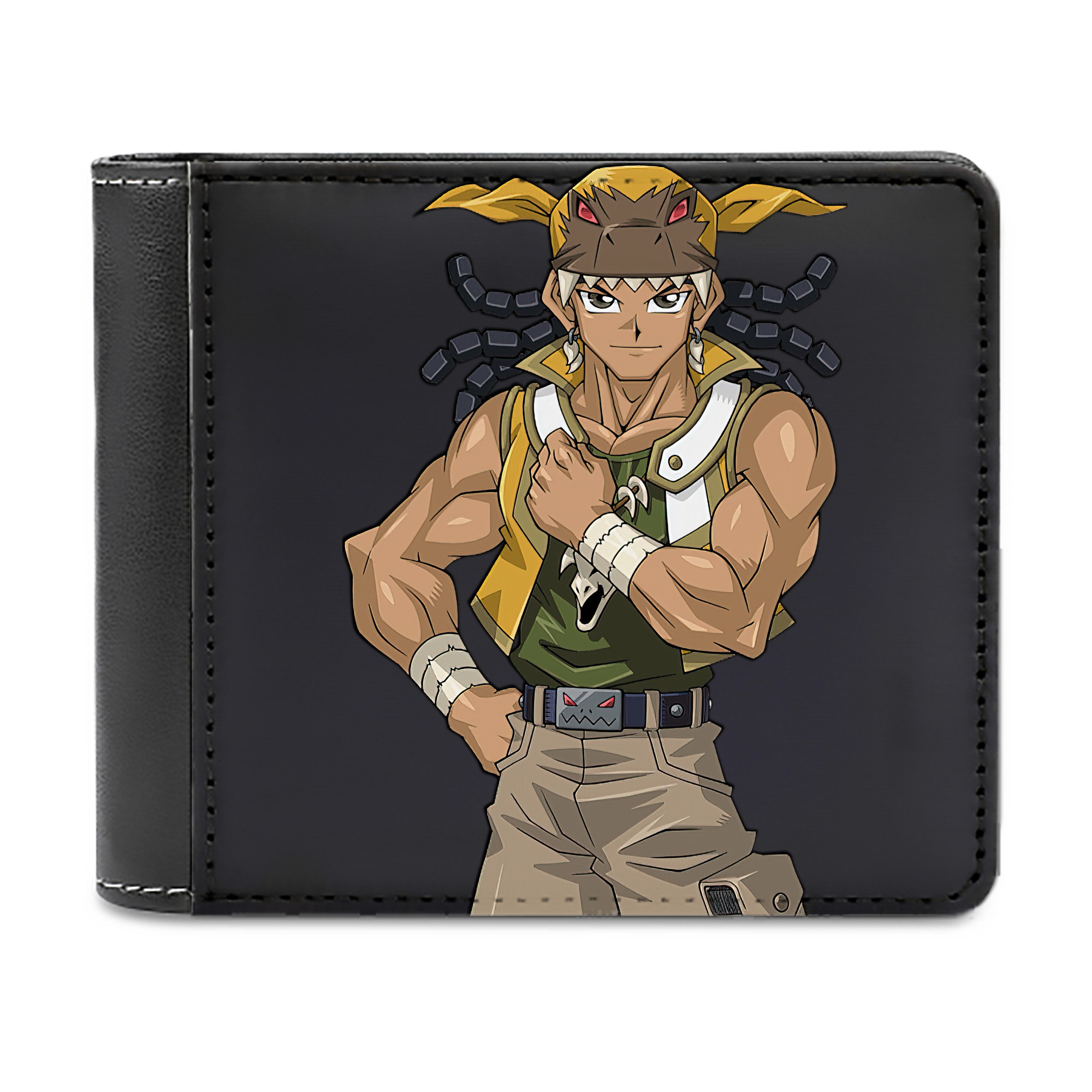 （画像用） 遊☆戯☆王 Yu-Gi-Oh! 二つ折り革財布