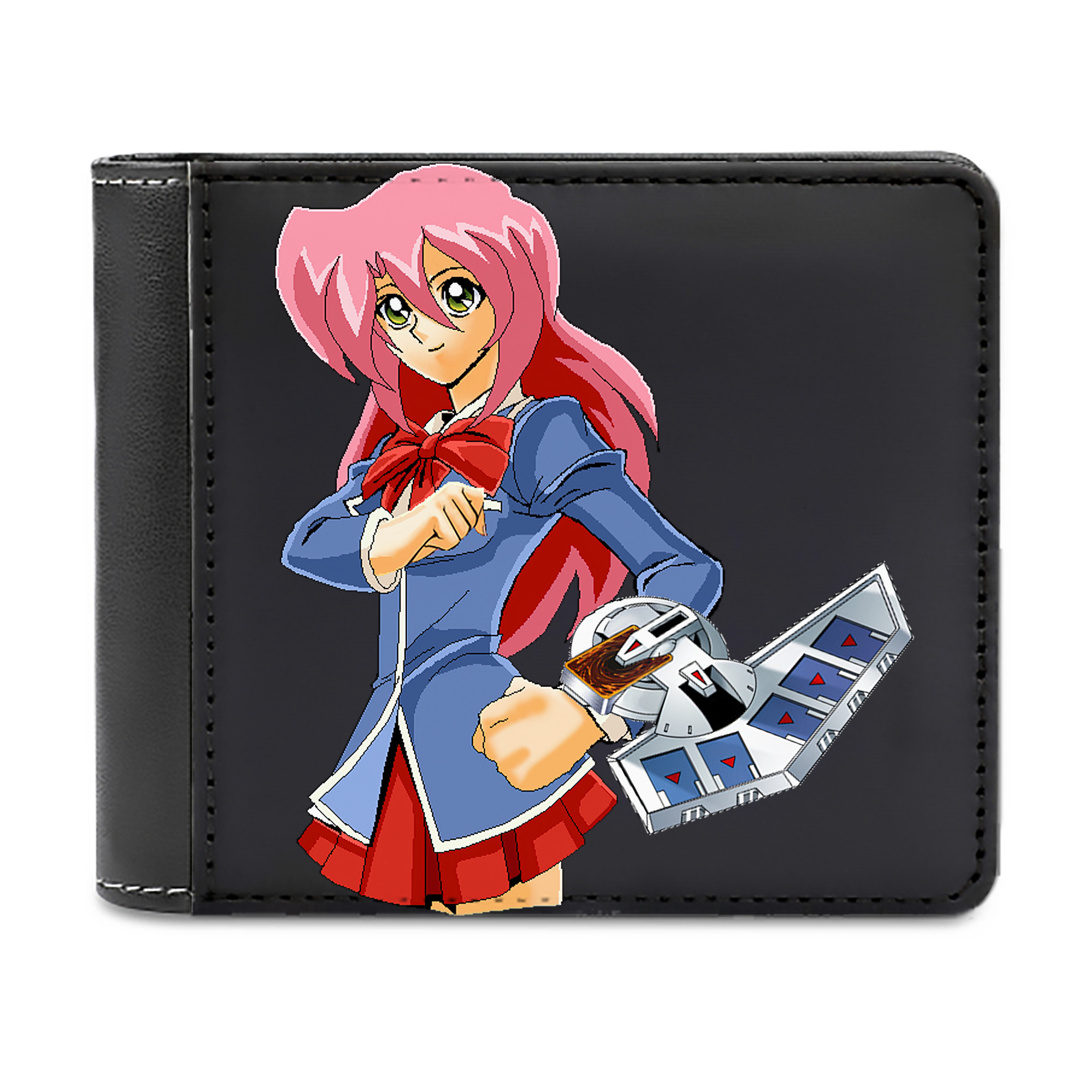 （画像用） 遊☆戯☆王 Yu-Gi-Oh! 二つ折り革財布