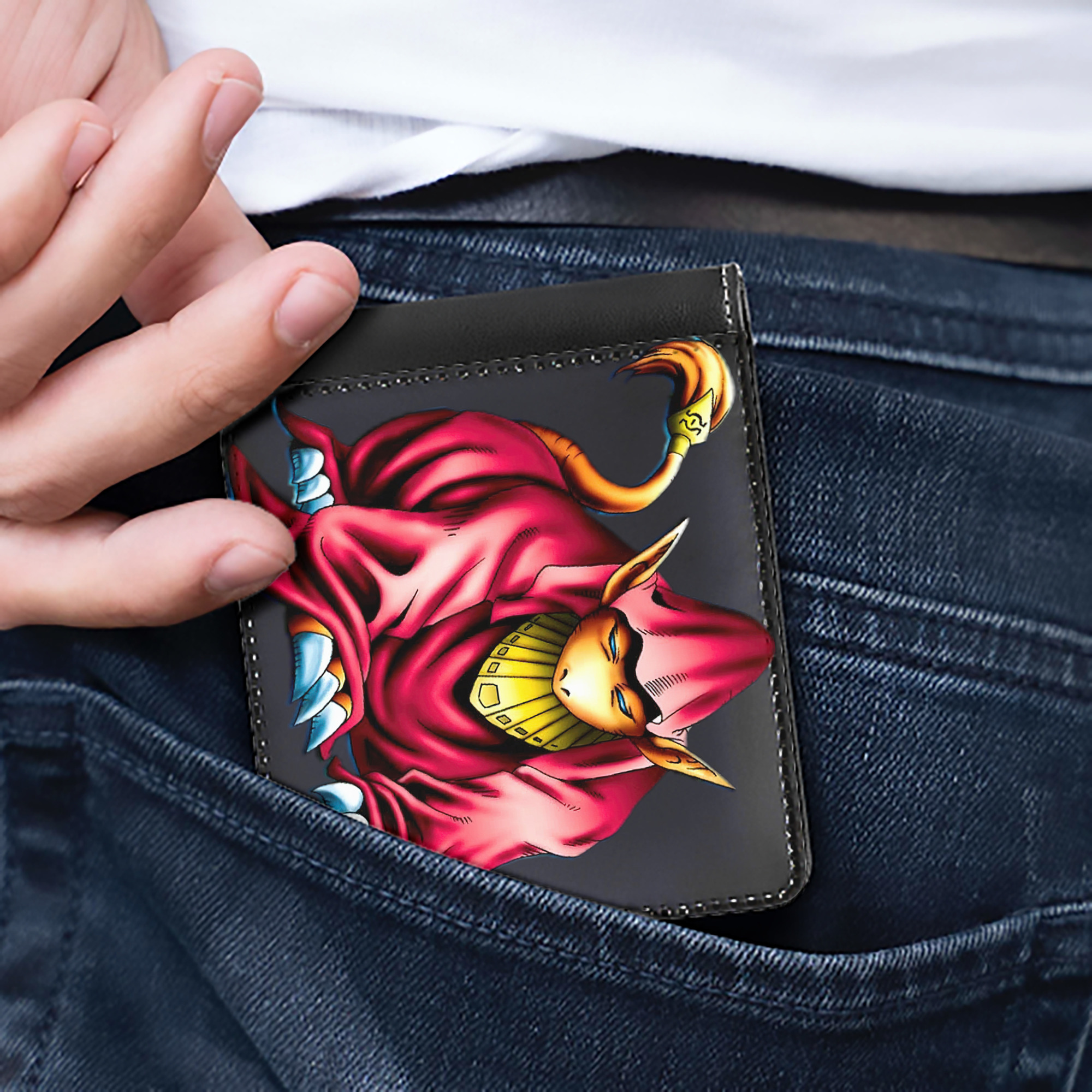 （画像用） 遊☆戯☆王 Yu-Gi-Oh! 二つ折り革財布