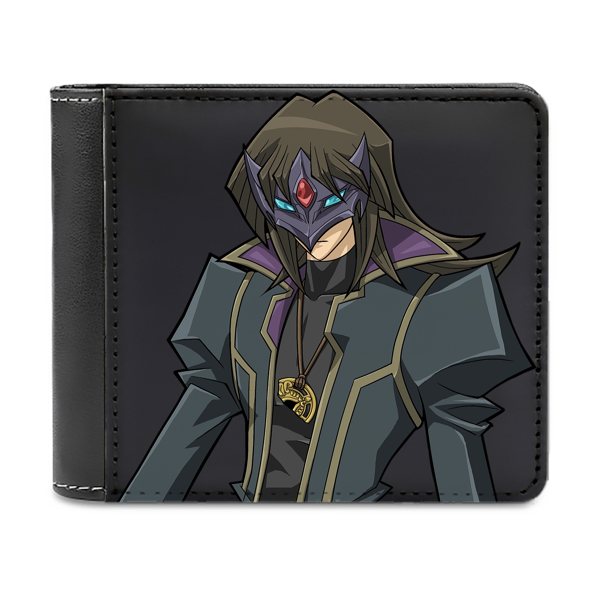 （画像用） 遊☆戯☆王 Yu-Gi-Oh! 二つ折り革財布