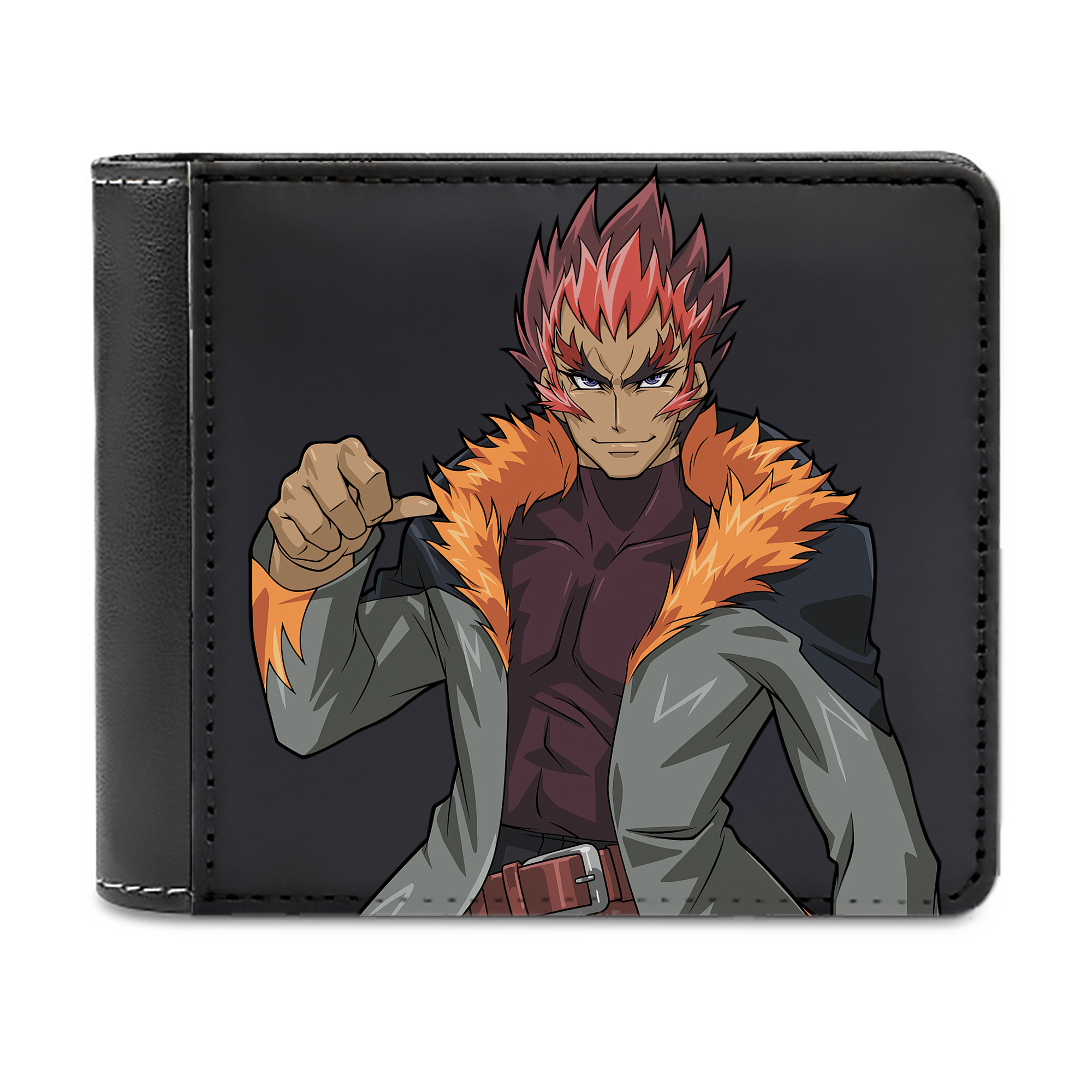 （画像用） 遊☆戯☆王 Yu-Gi-Oh! 二つ折り革財布