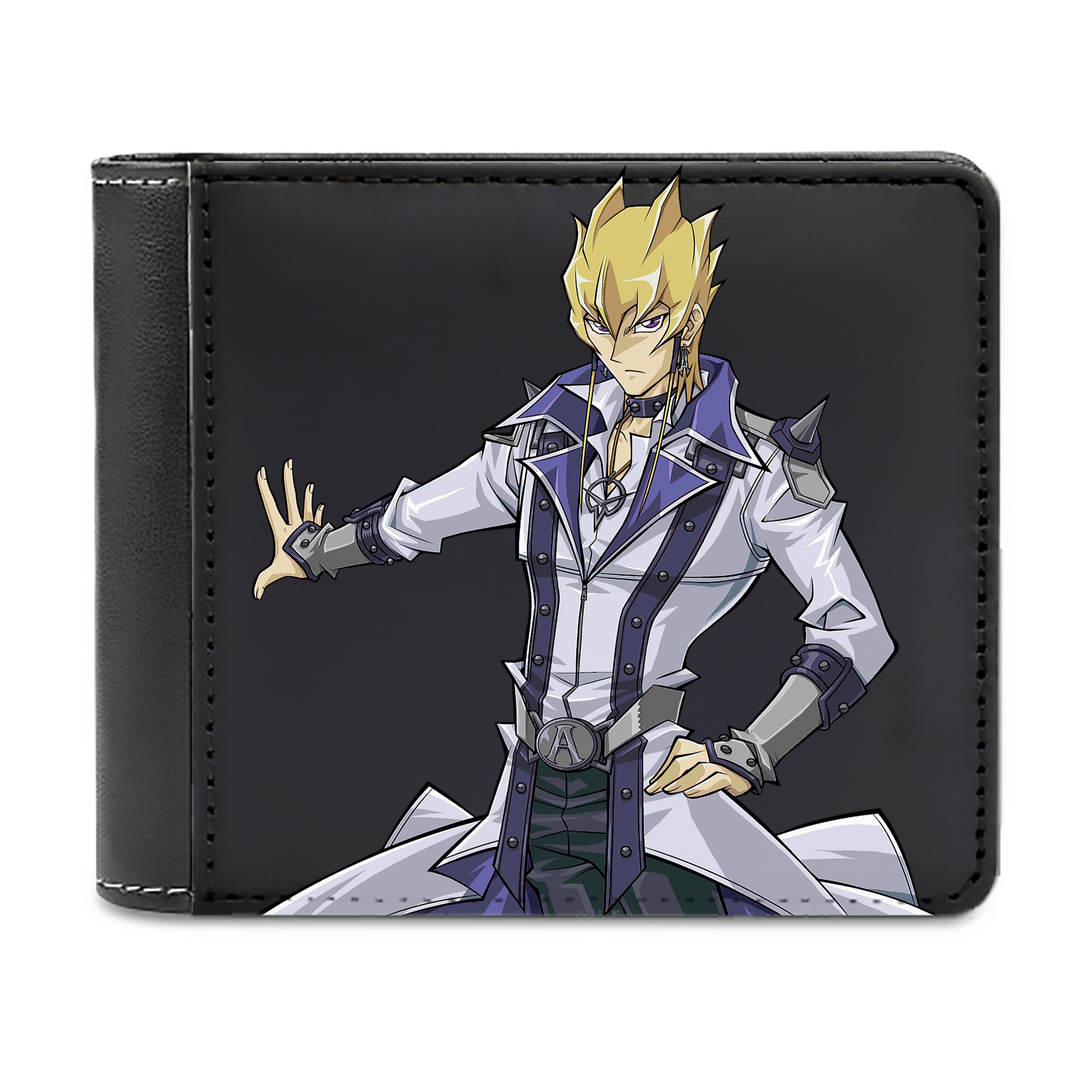 （画像用） 遊☆戯☆王 Yu-Gi-Oh! 二つ折り革財布