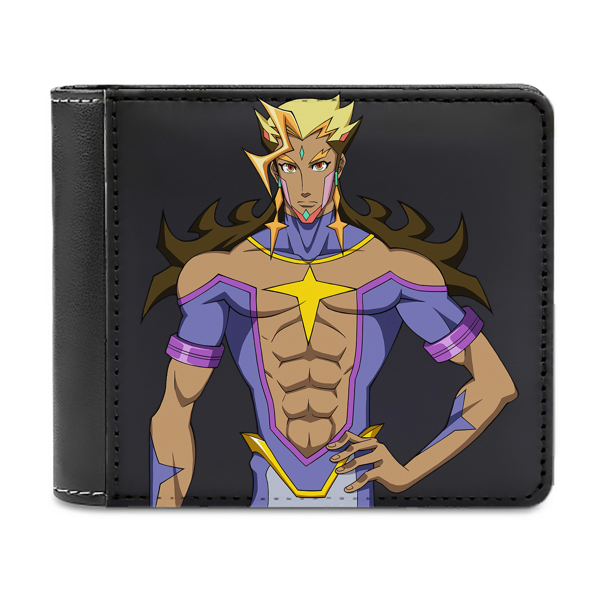 （画像用） 遊☆戯☆王 Yu-Gi-Oh! 二つ折り革財布