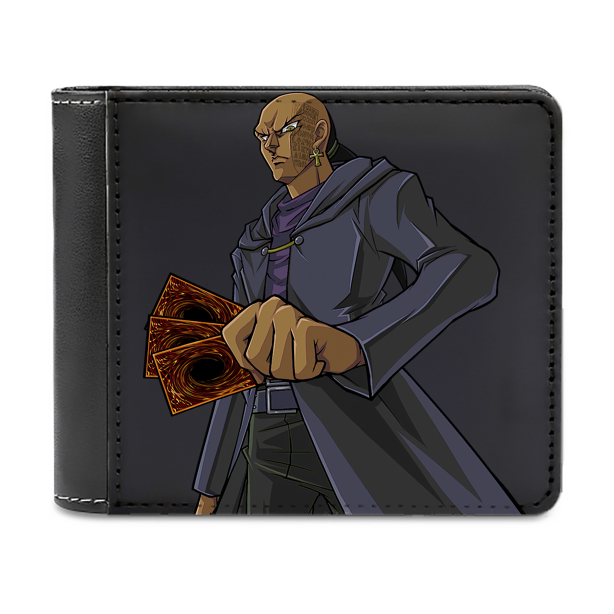（画像用） 遊☆戯☆王 Yu-Gi-Oh! 二つ折り革財布