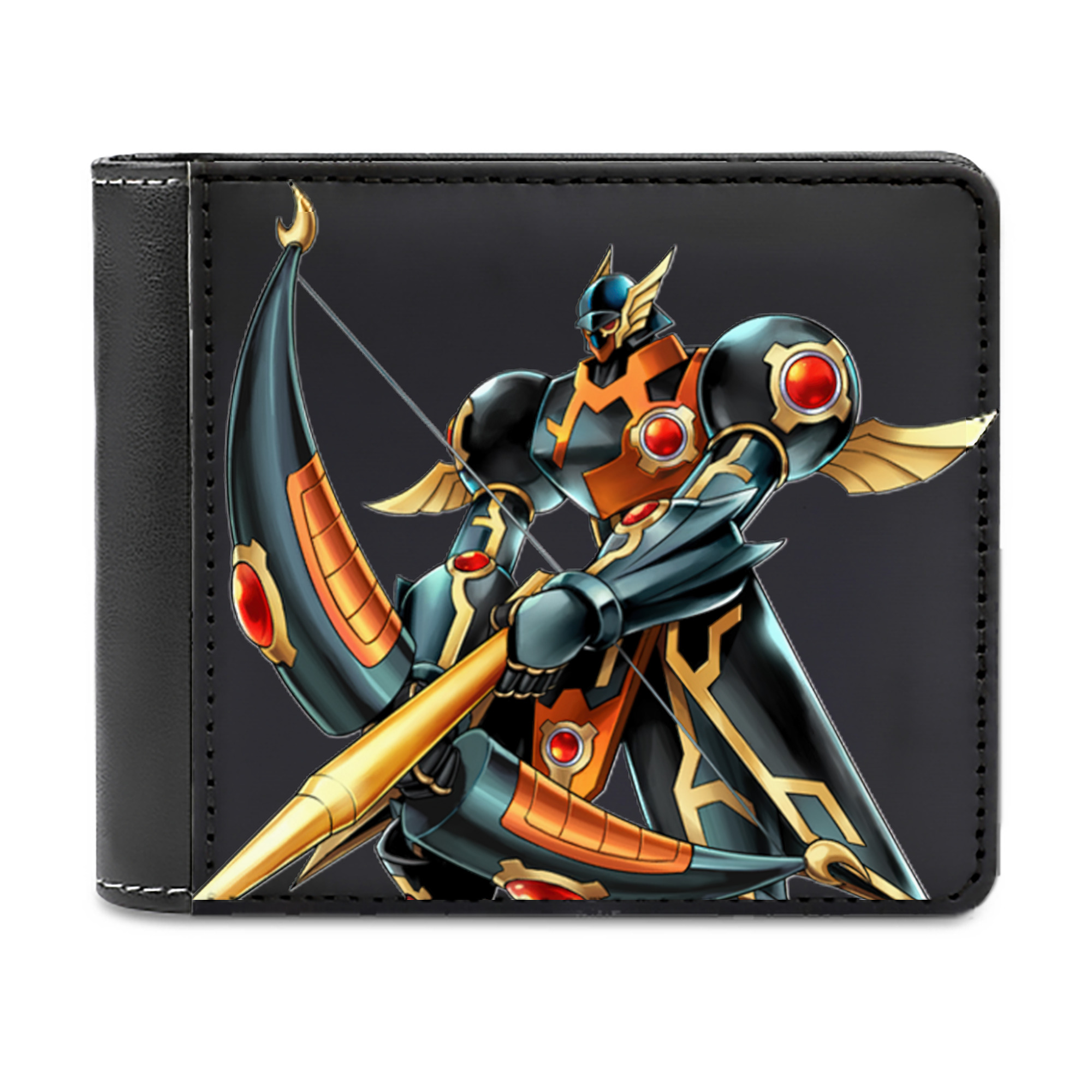 （画像用） 遊☆戯☆王 Yu-Gi-Oh! 二つ折り革財布