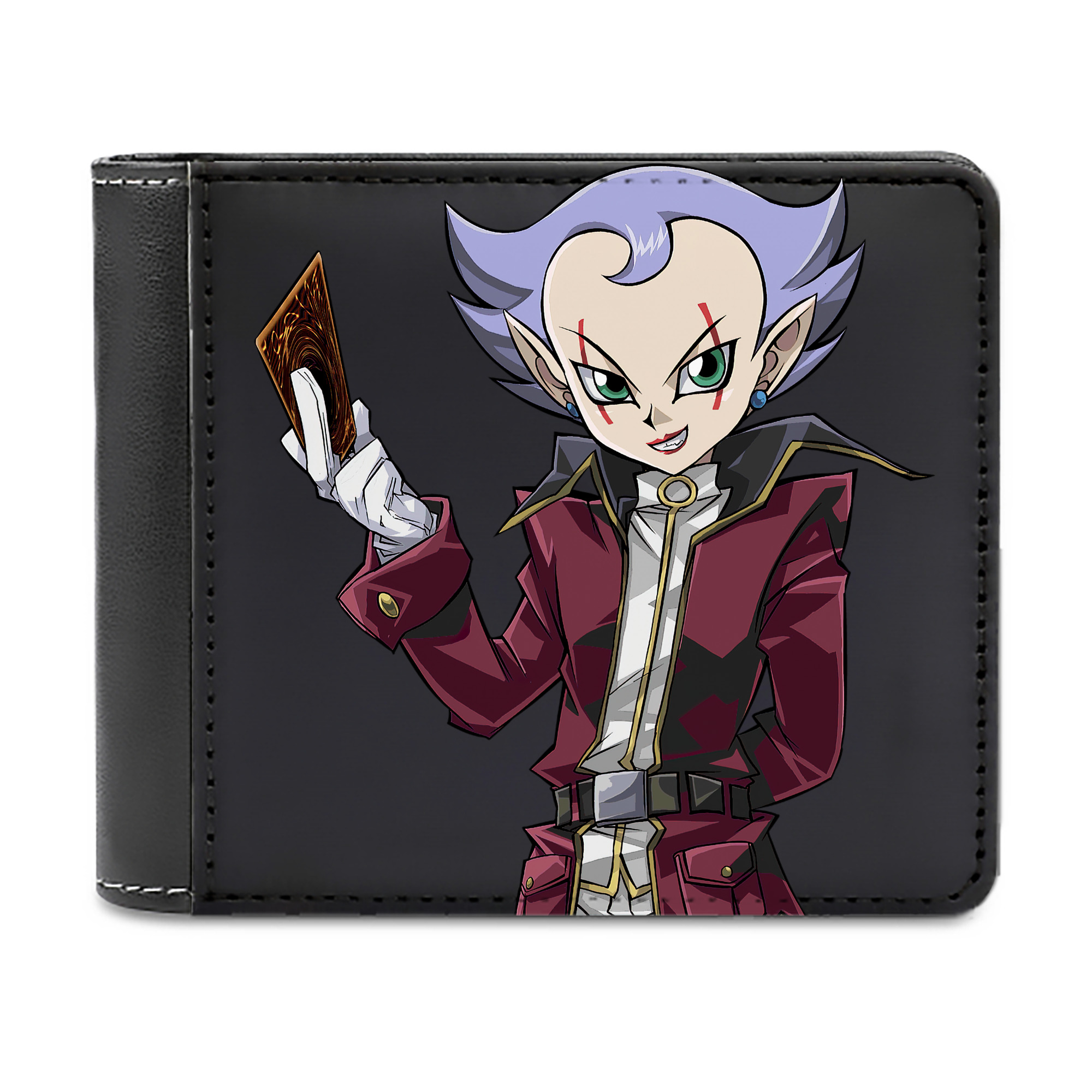 （画像用） 遊☆戯☆王 Yu-Gi-Oh! 二つ折り革財布