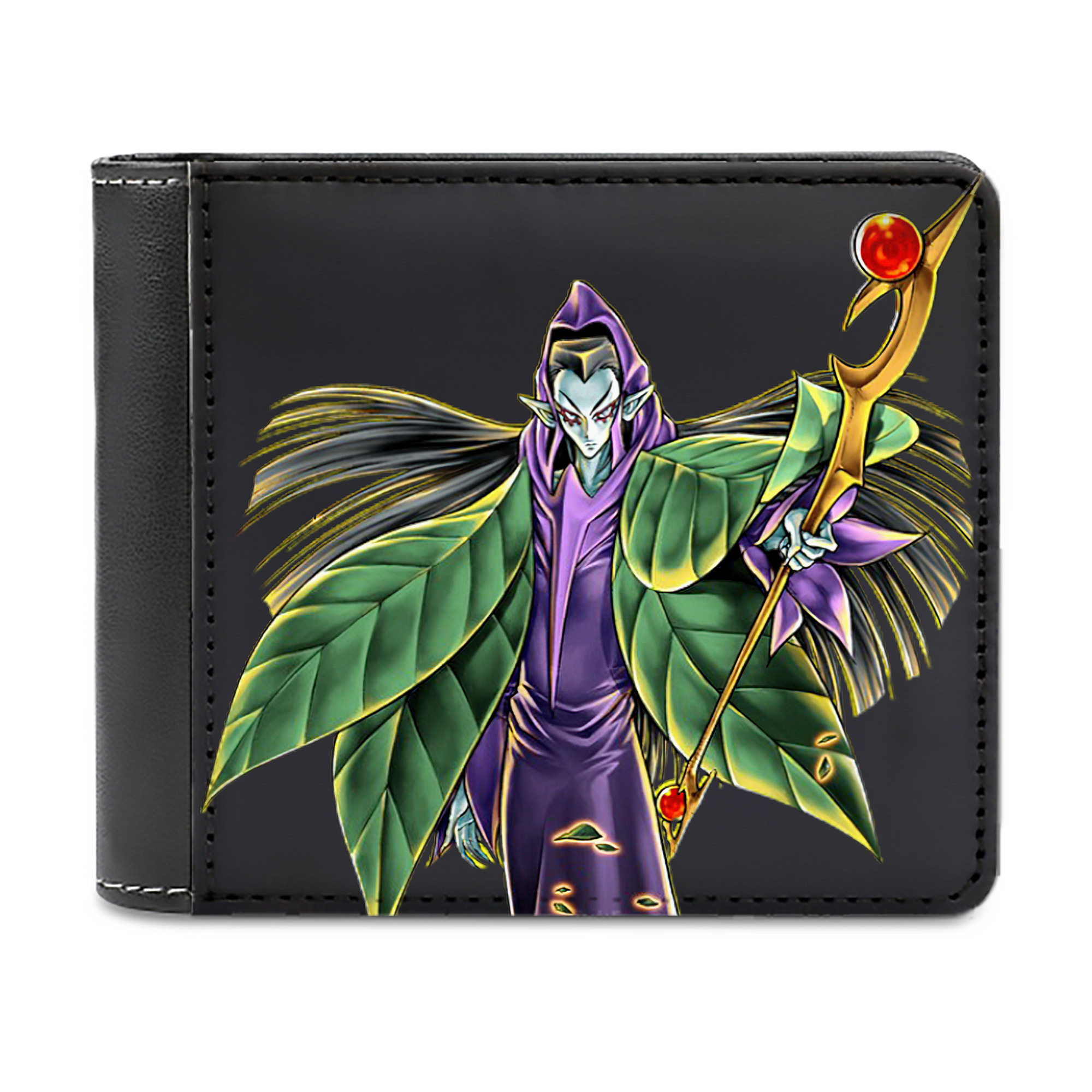 （画像用） 遊☆戯☆王 Yu-Gi-Oh! 二つ折り革財布