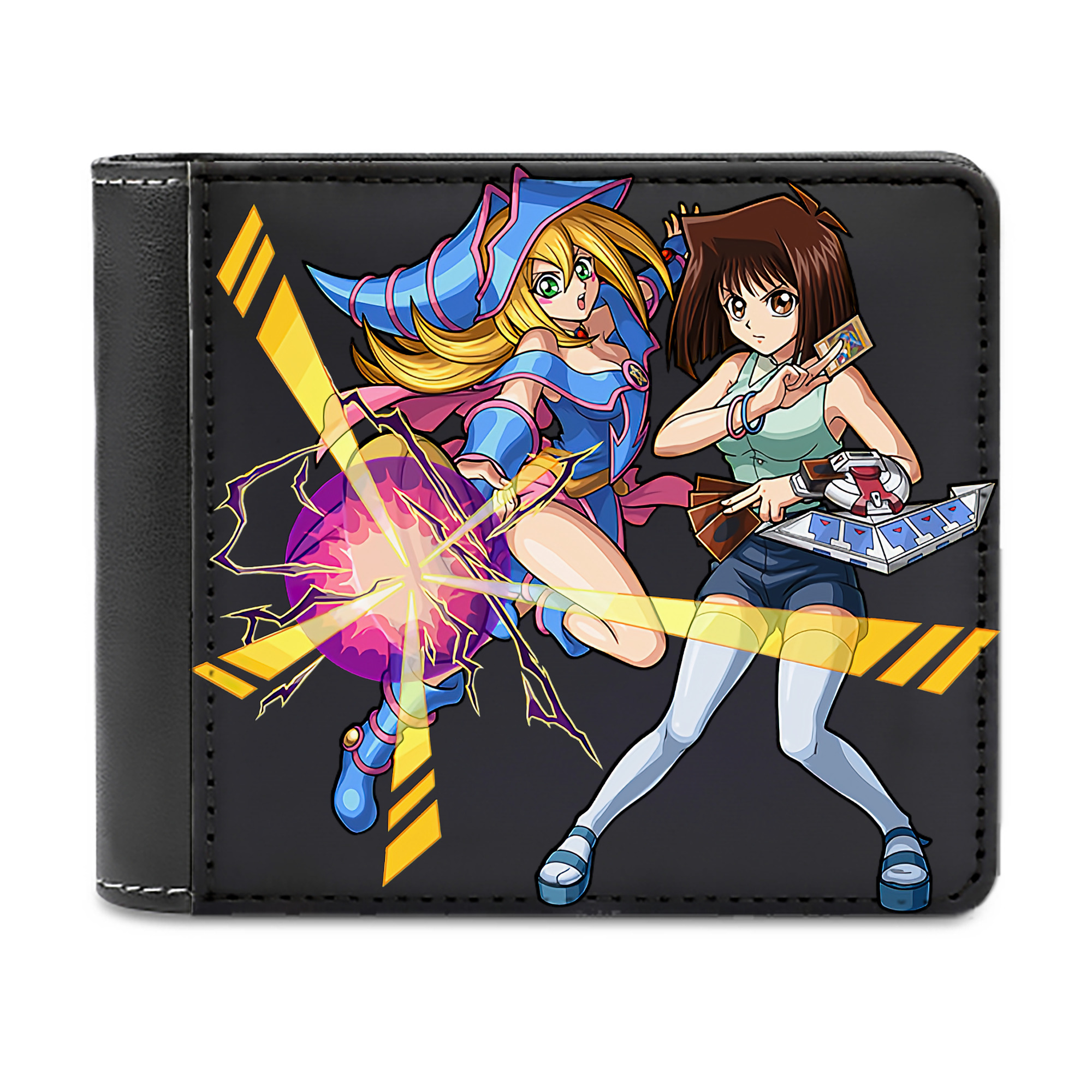 （画像用） 遊☆戯☆王 Yu-Gi-Oh! 二つ折り革財布
