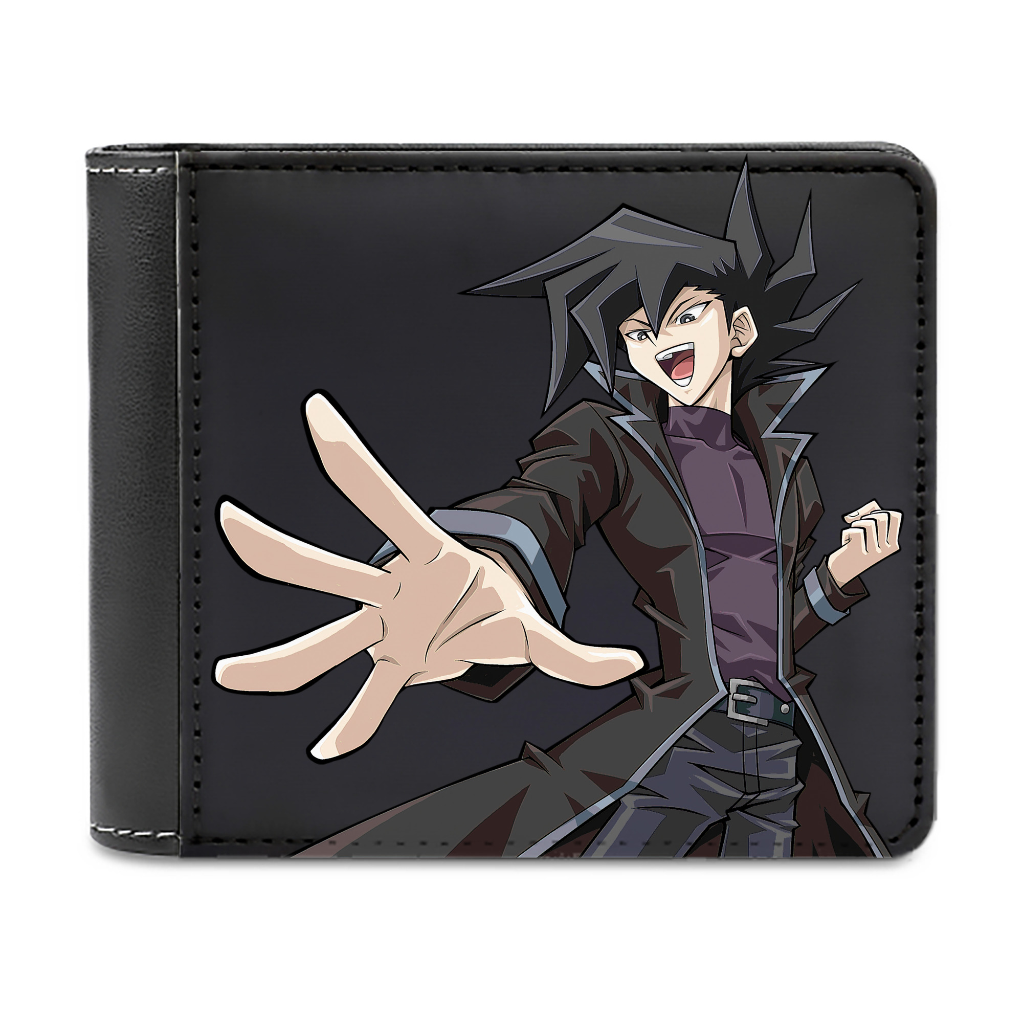 （画像用） 遊☆戯☆王 Yu-Gi-Oh! 二つ折り革財布