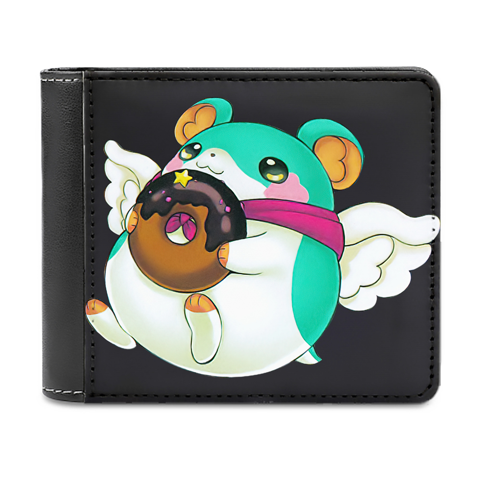 （画像用） 遊☆戯☆王 Yu-Gi-Oh! 二つ折り革財布