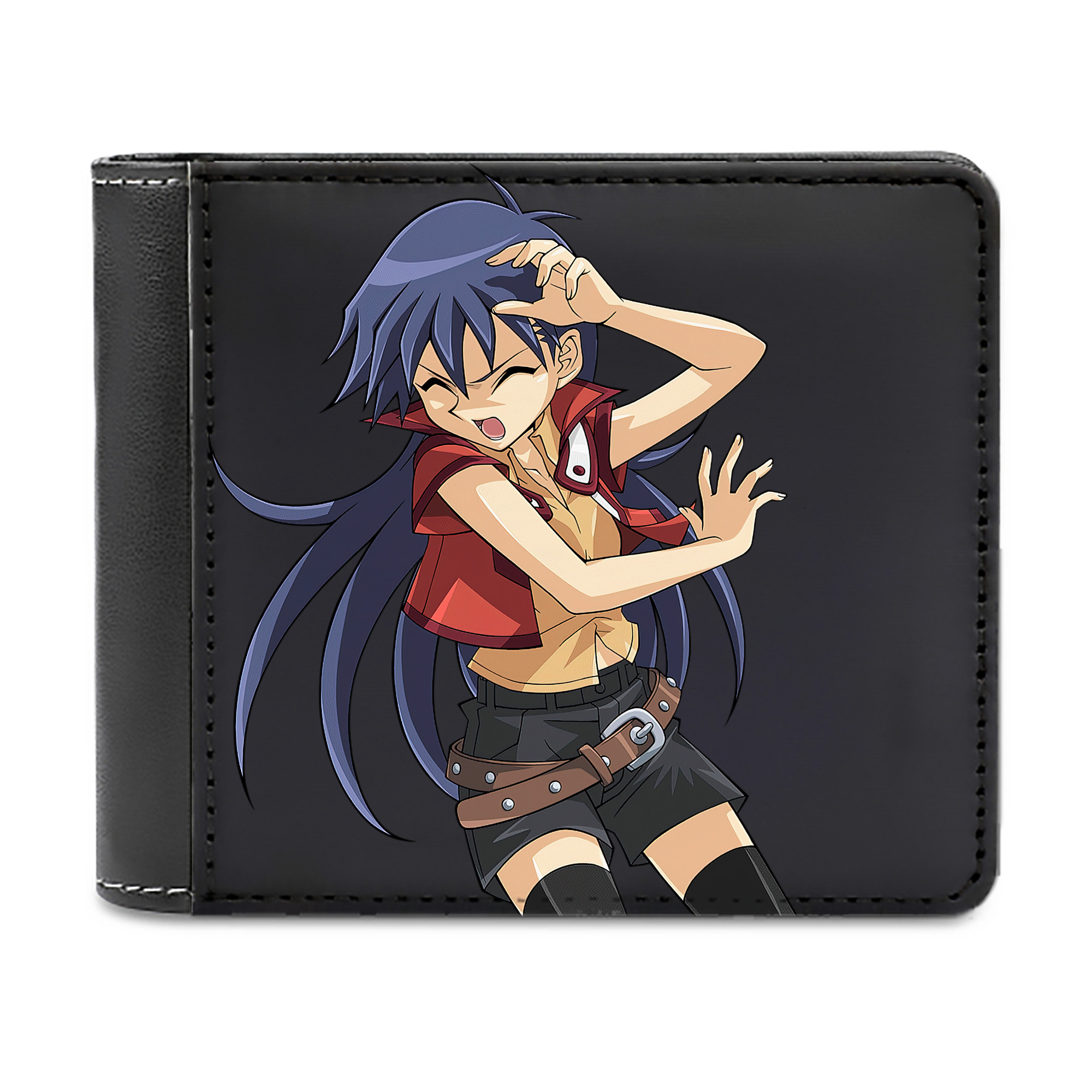 （画像用） 遊☆戯☆王 Yu-Gi-Oh! 二つ折り革財布