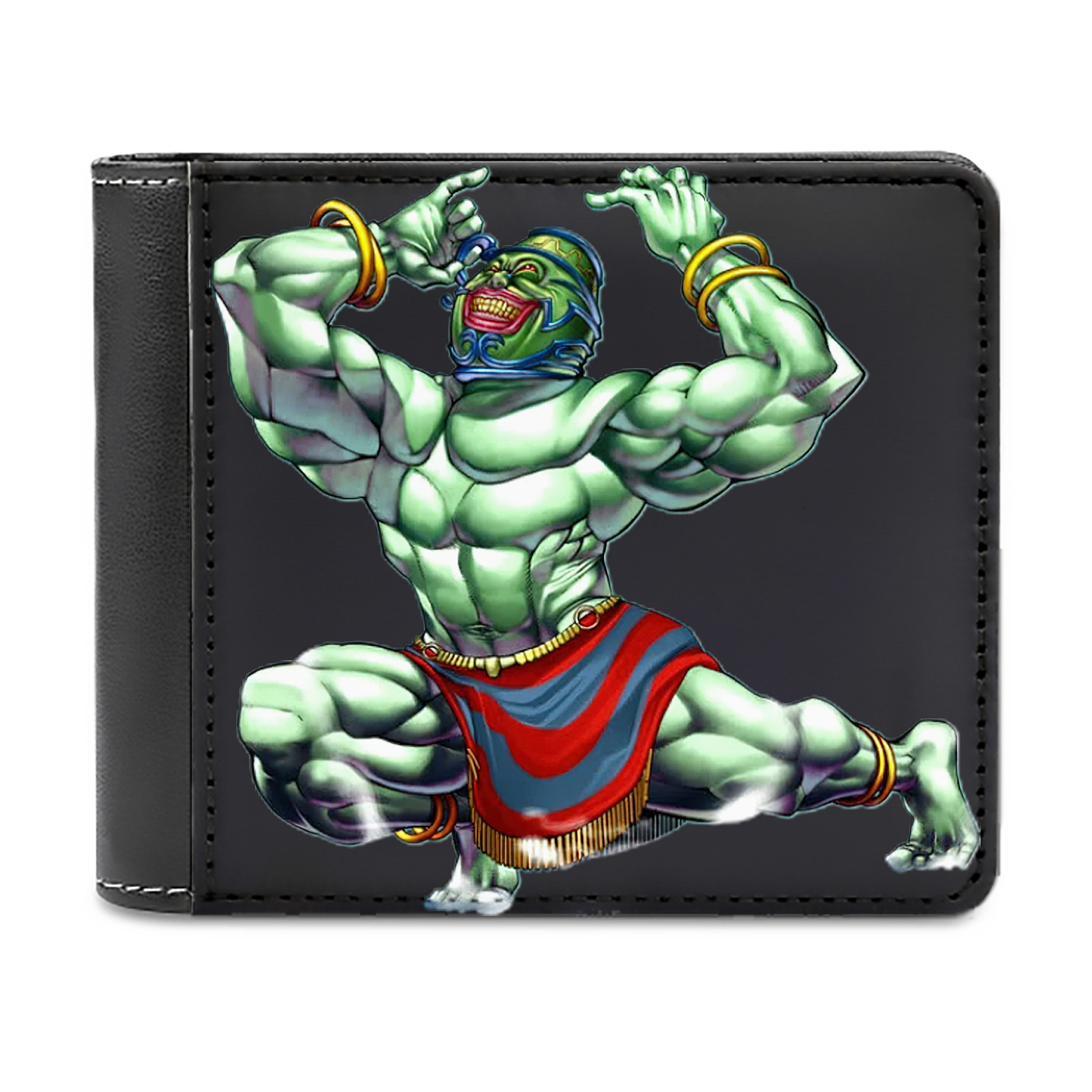 （画像用） 遊☆戯☆王 Yu-Gi-Oh! 二つ折り革財布