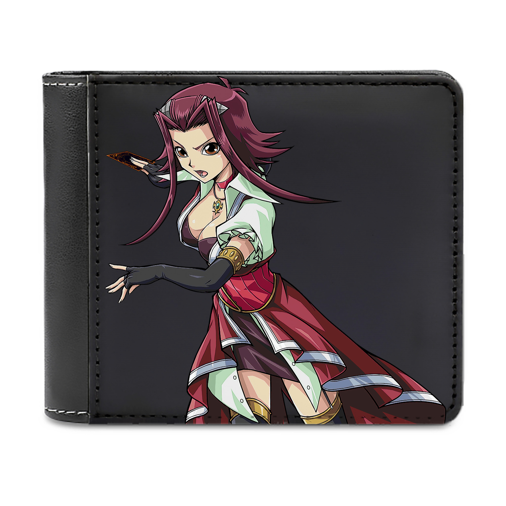 （画像用） 遊☆戯☆王 Yu-Gi-Oh! 二つ折り革財布