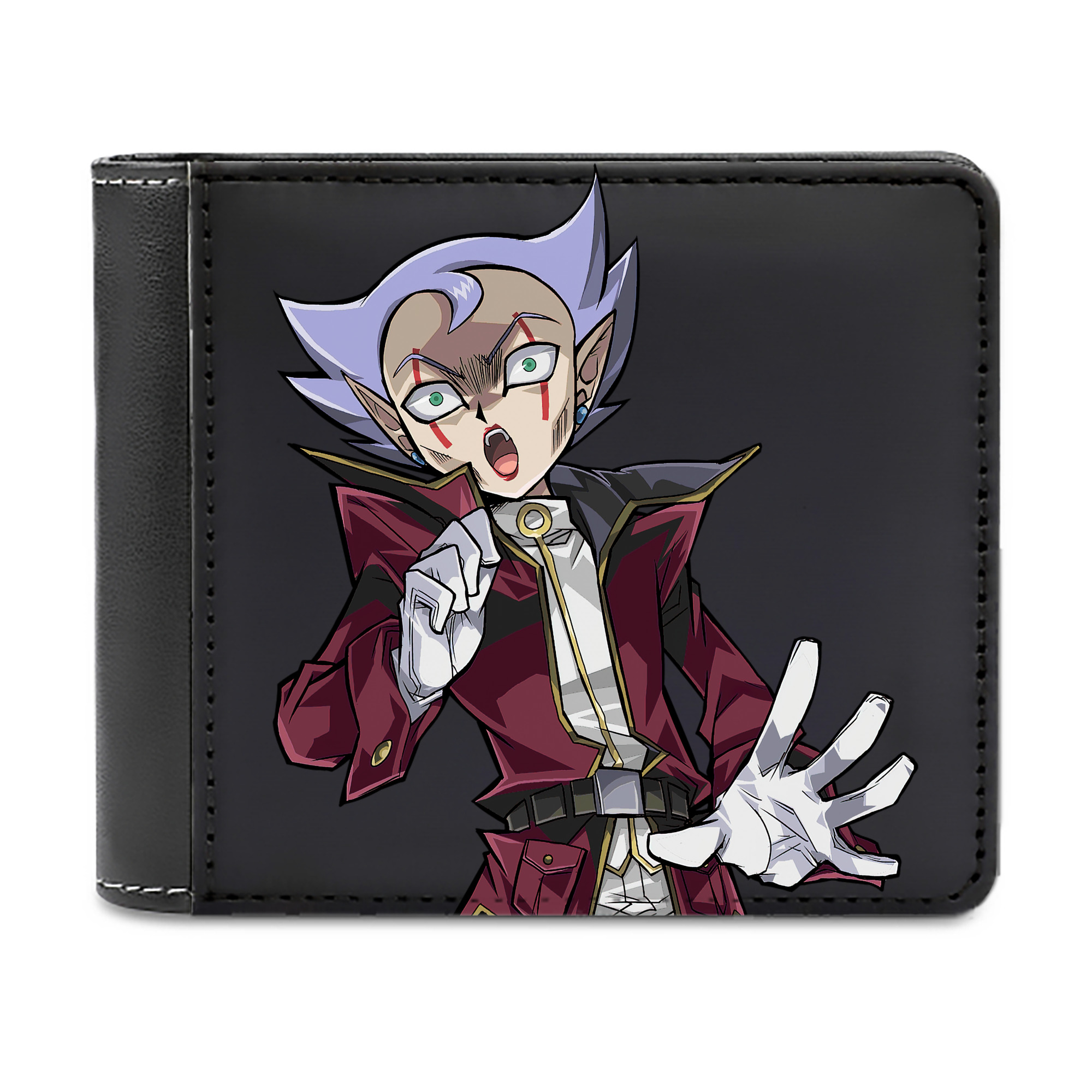 （画像用） 遊☆戯☆王 Yu-Gi-Oh! 二つ折り革財布