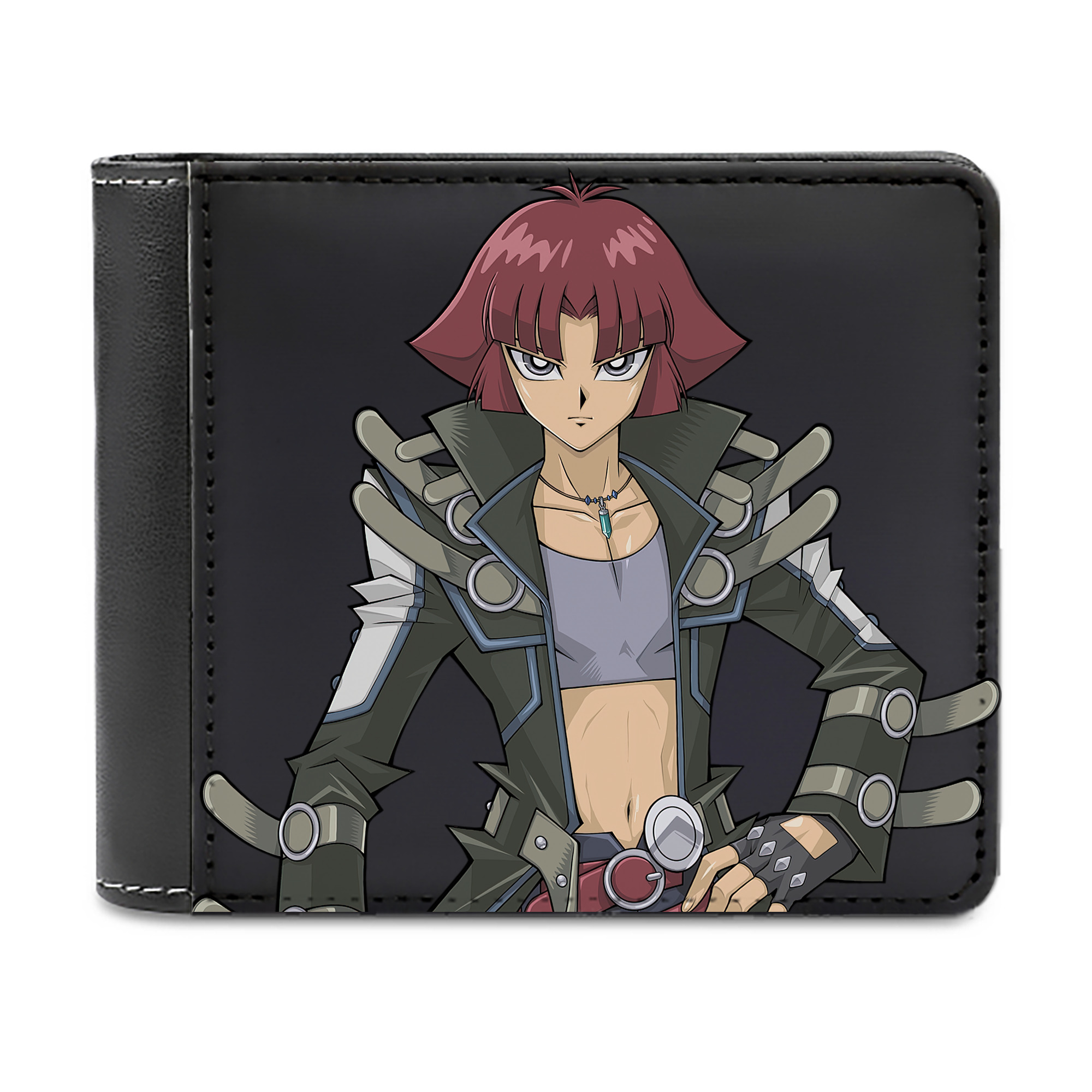（画像用） 遊☆戯☆王 Yu-Gi-Oh! 二つ折り革財布