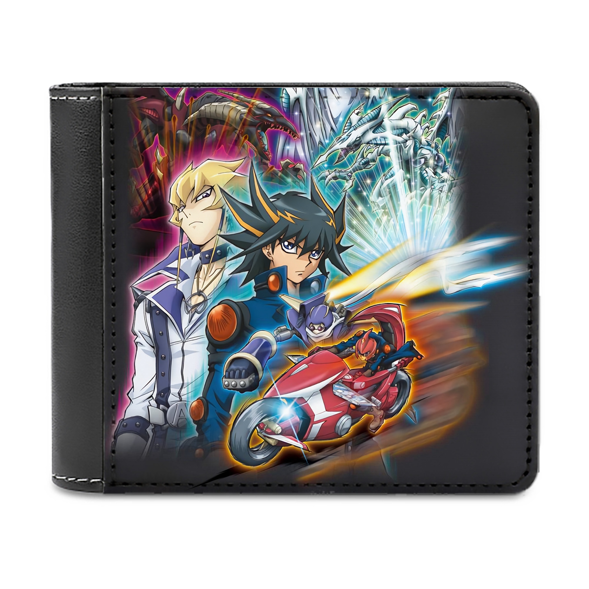 （画像用） 遊☆戯☆王 Yu-Gi-Oh! 二つ折り革財布