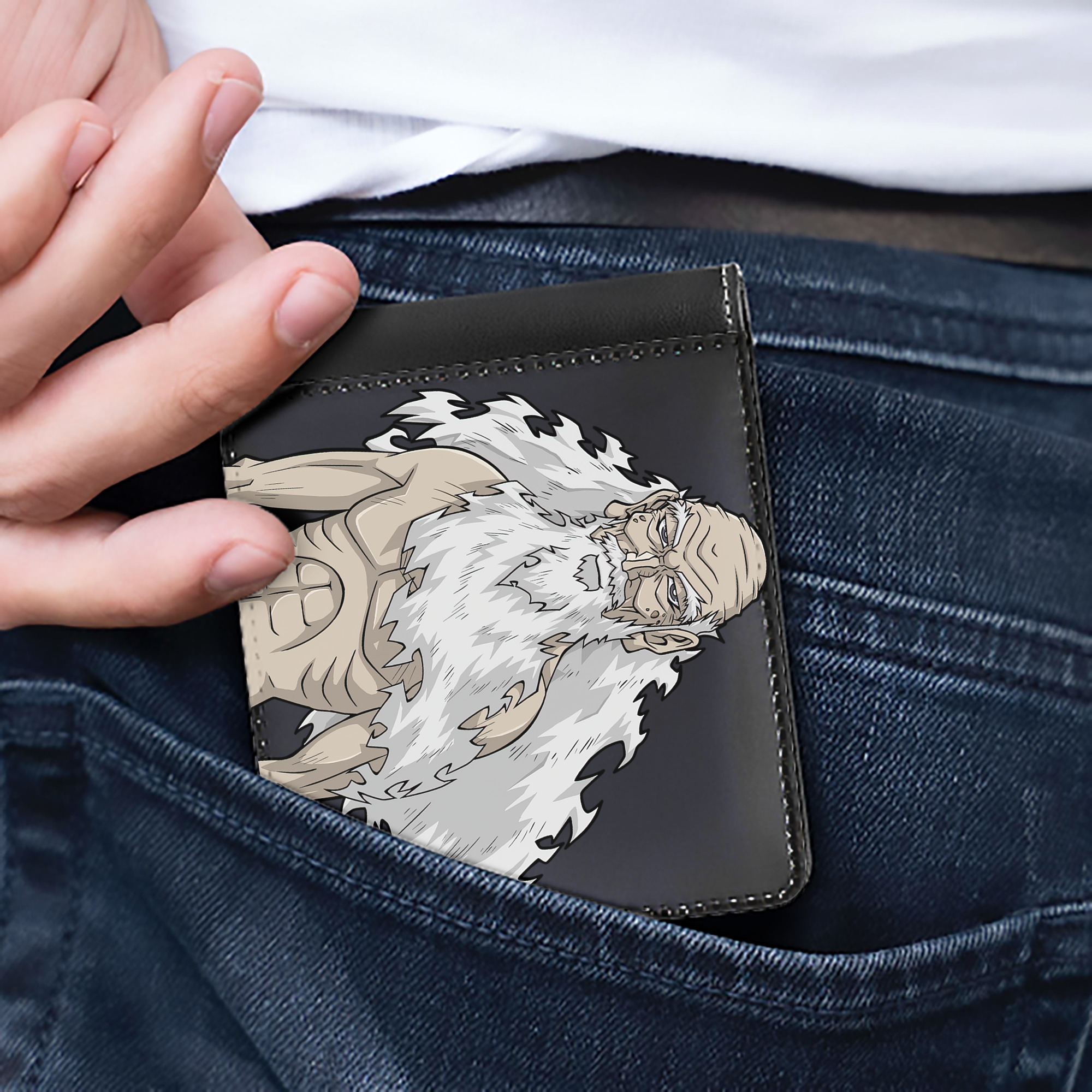 （画像用） 遊☆戯☆王 Yu-Gi-Oh! 二つ折り革財布
