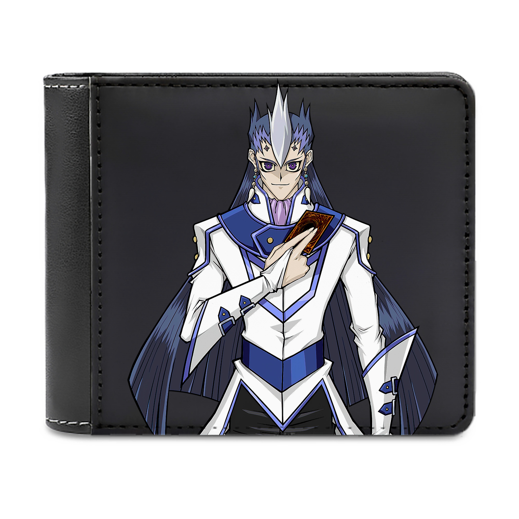 （画像用） 遊☆戯☆王 Yu-Gi-Oh! 二つ折り革財布