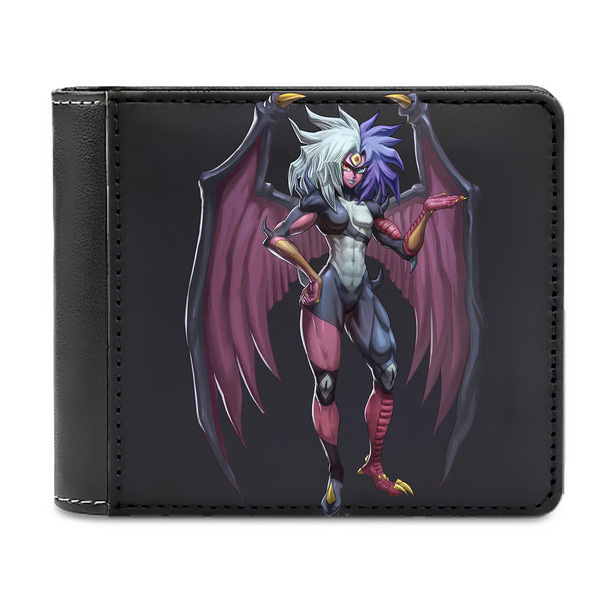 （画像用） 遊☆戯☆王 Yu-Gi-Oh! 二つ折り革財布