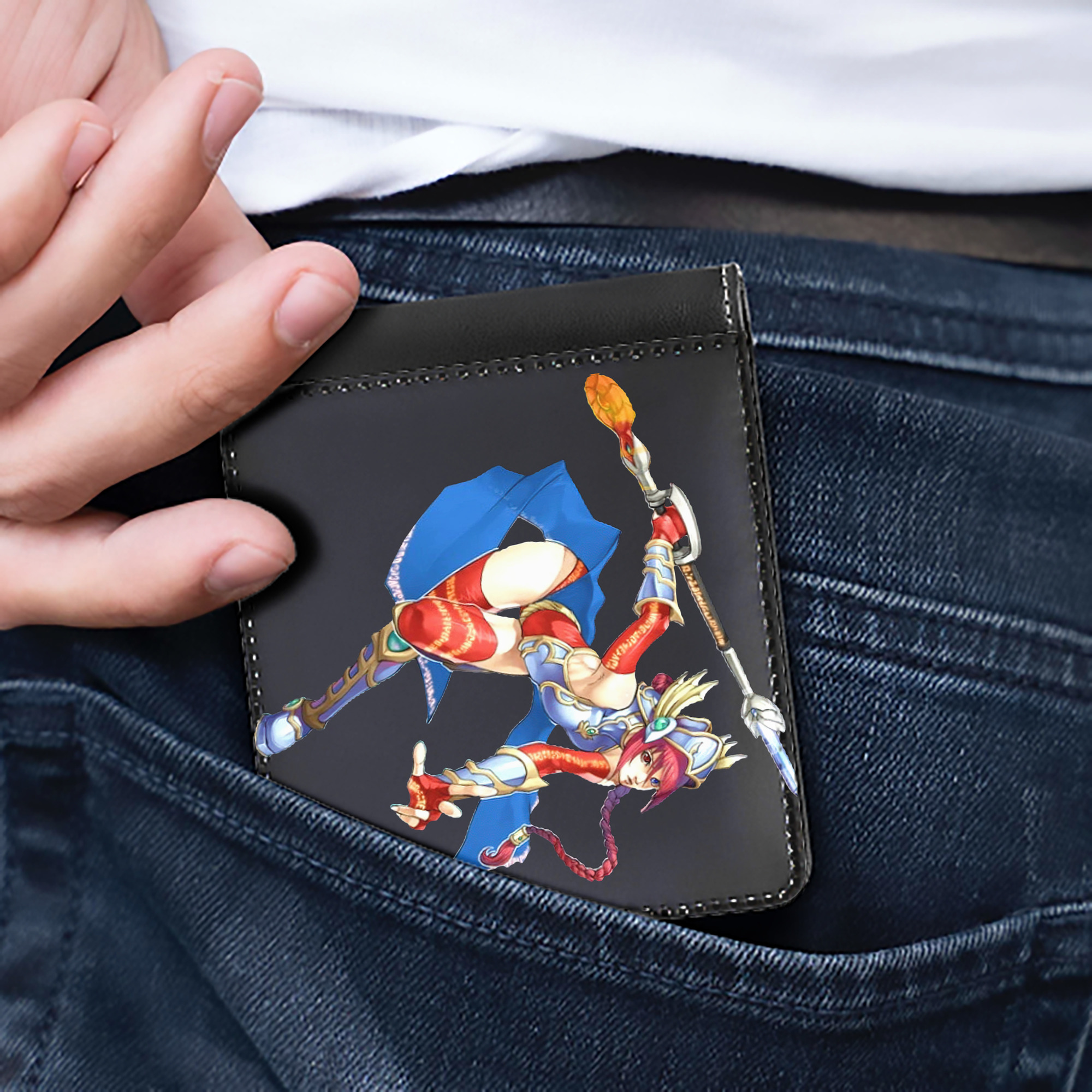 （画像用） 遊☆戯☆王 Yu-Gi-Oh! 二つ折り革財布