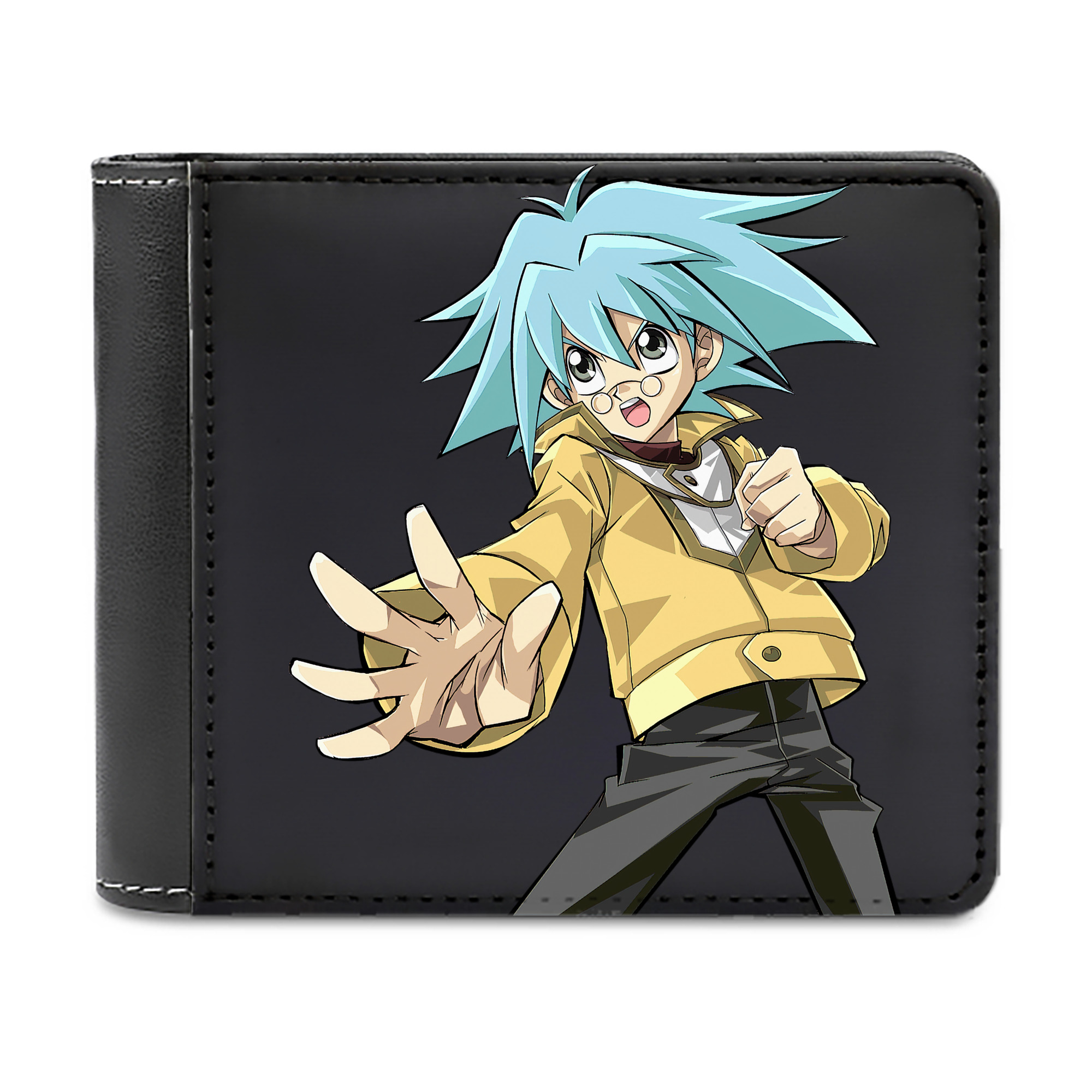 （画像用） 遊☆戯☆王 Yu-Gi-Oh! 二つ折り革財布