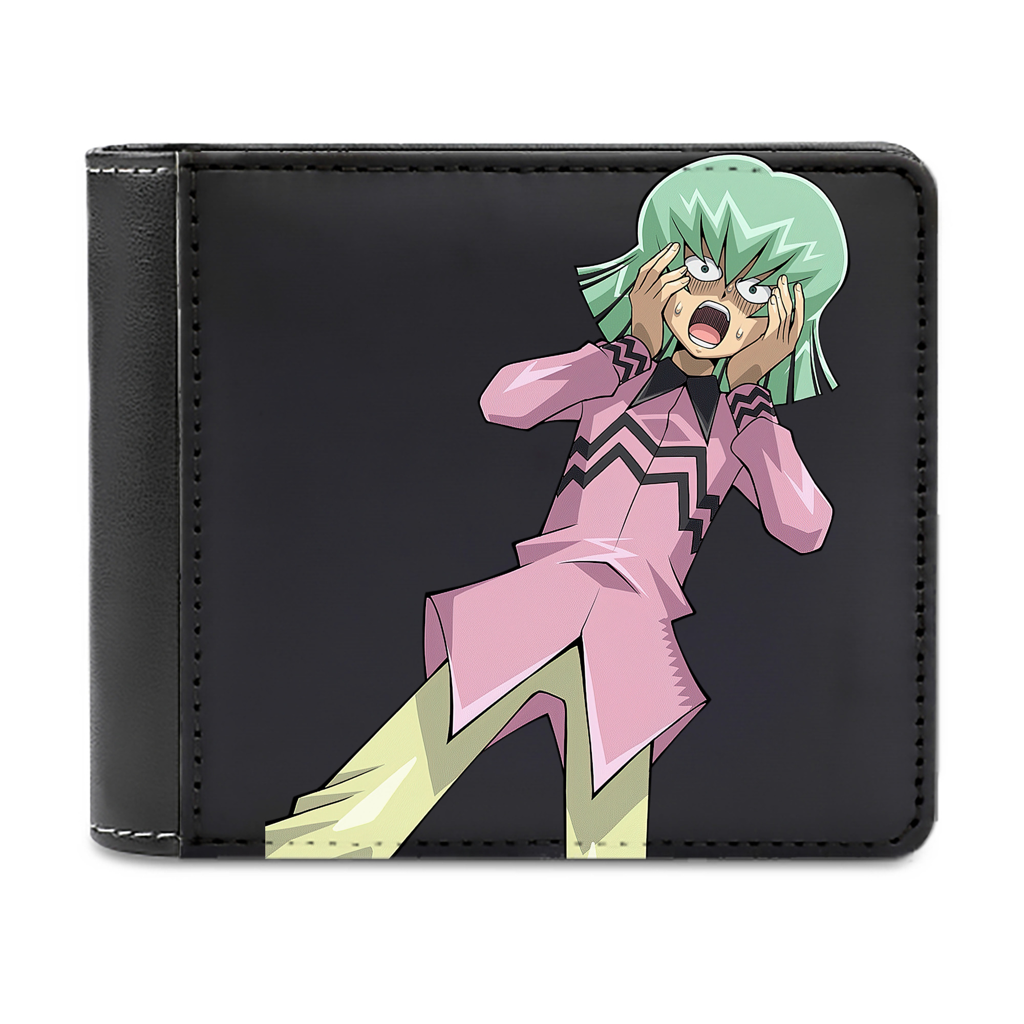 （画像用） 遊☆戯☆王 Yu-Gi-Oh! 二つ折り革財布
