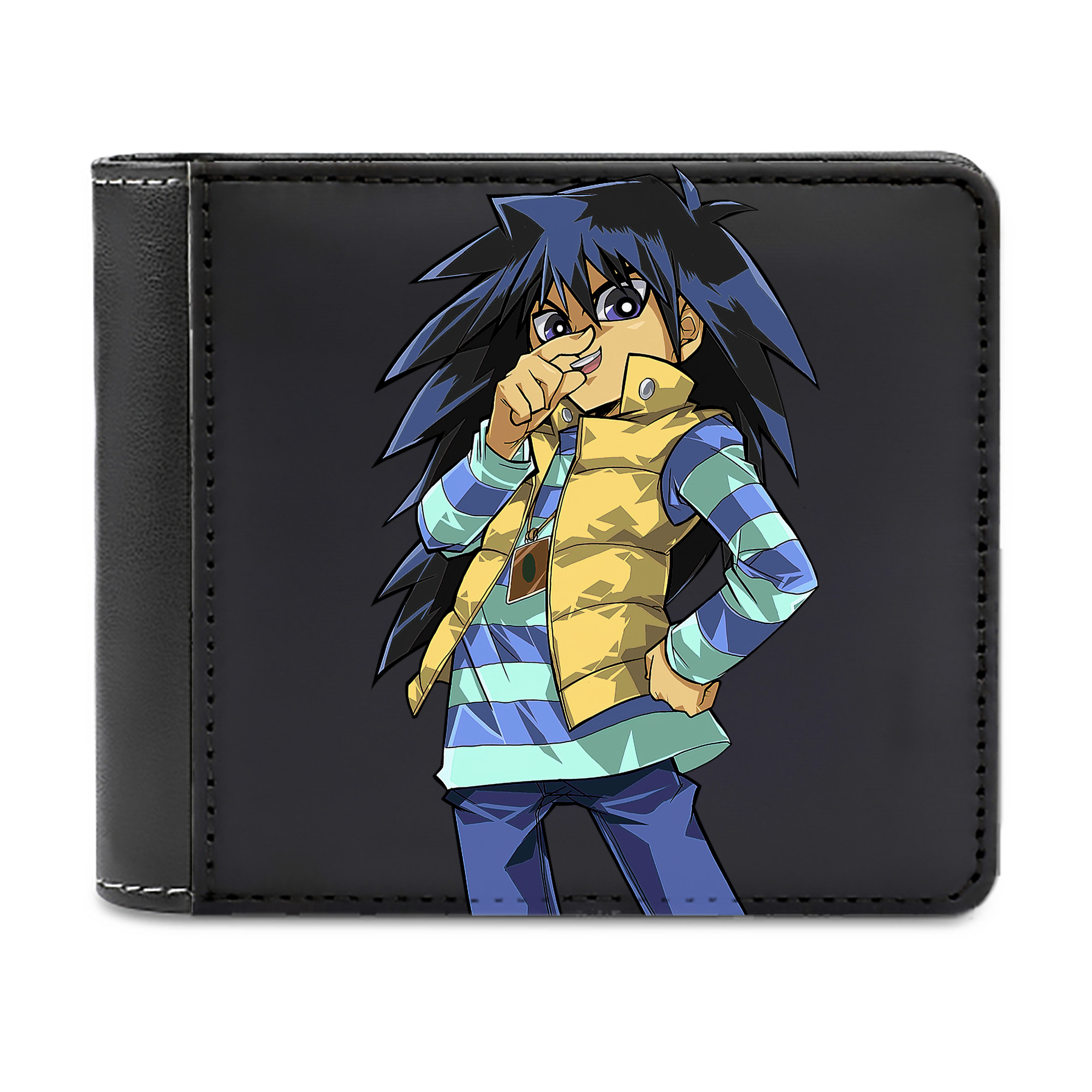 （画像用） 遊☆戯☆王 Yu-Gi-Oh! 二つ折り革財布