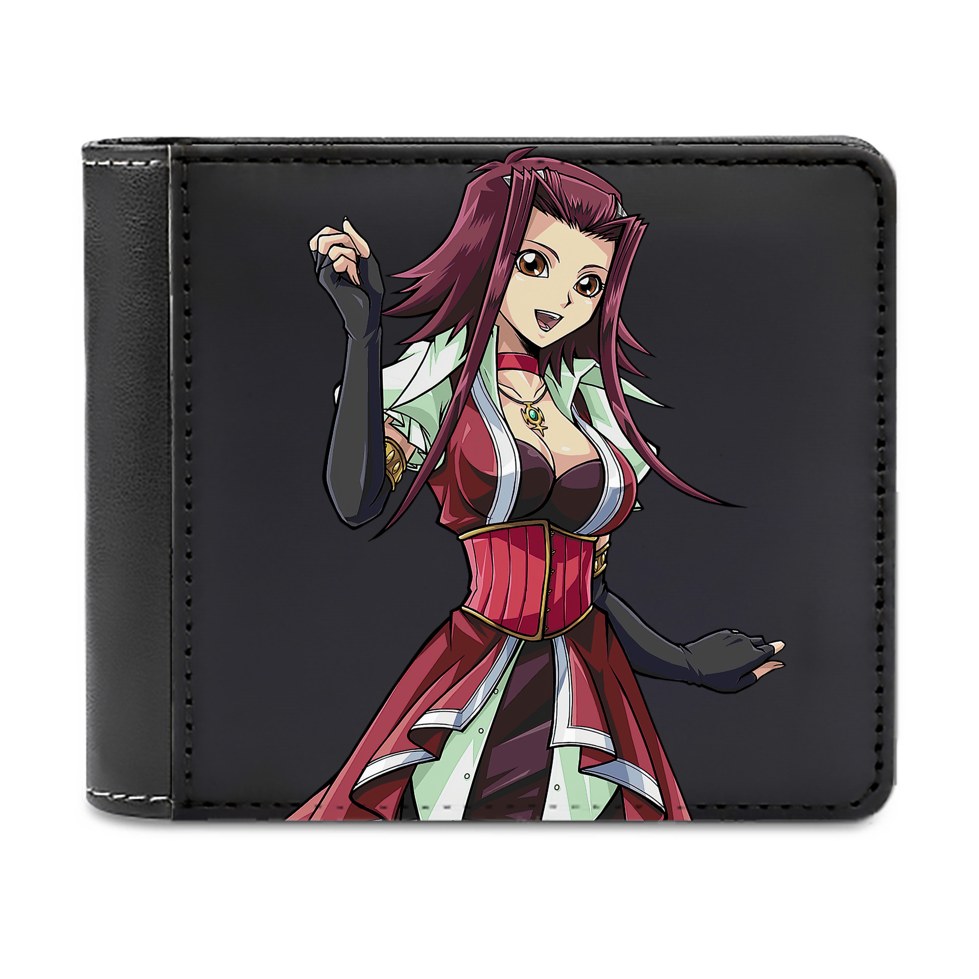 （画像用） 遊☆戯☆王 Yu-Gi-Oh! 二つ折り革財布