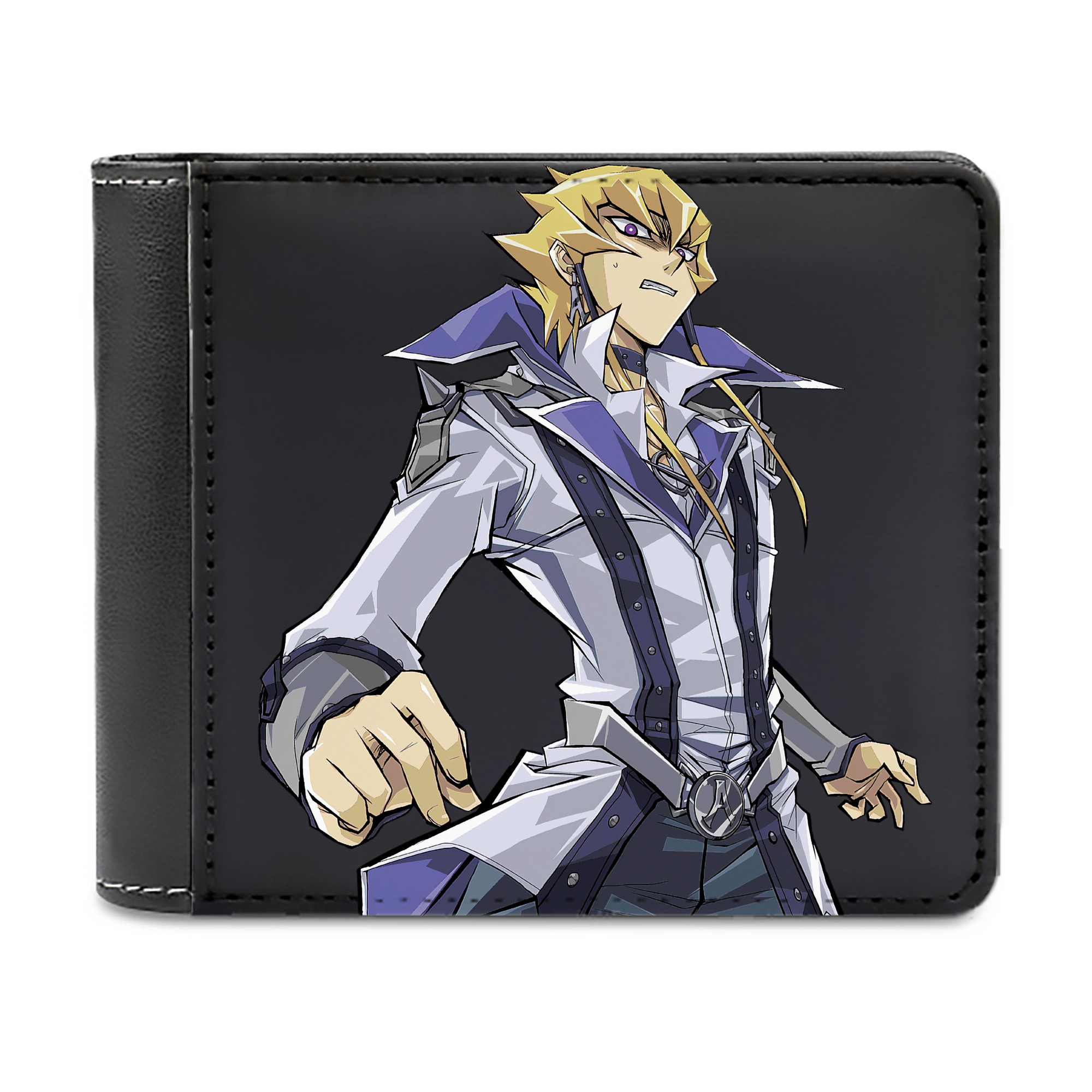 （画像用） 遊☆戯☆王 Yu-Gi-Oh! 二つ折り革財布