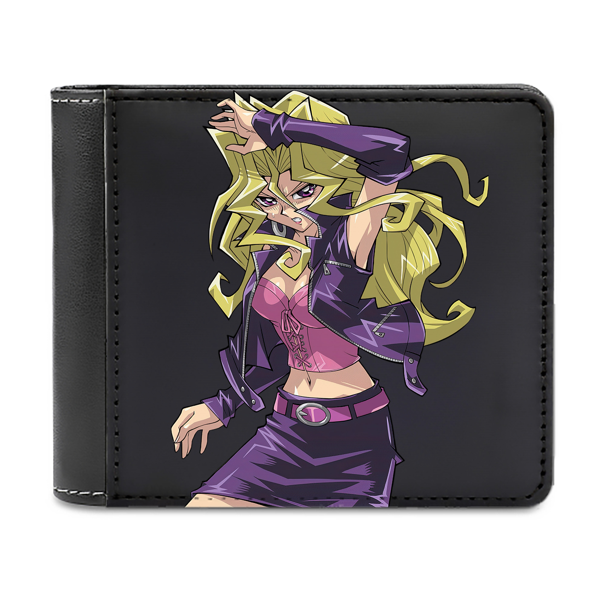 （画像用） 遊☆戯☆王 Yu-Gi-Oh! 二つ折り革財布